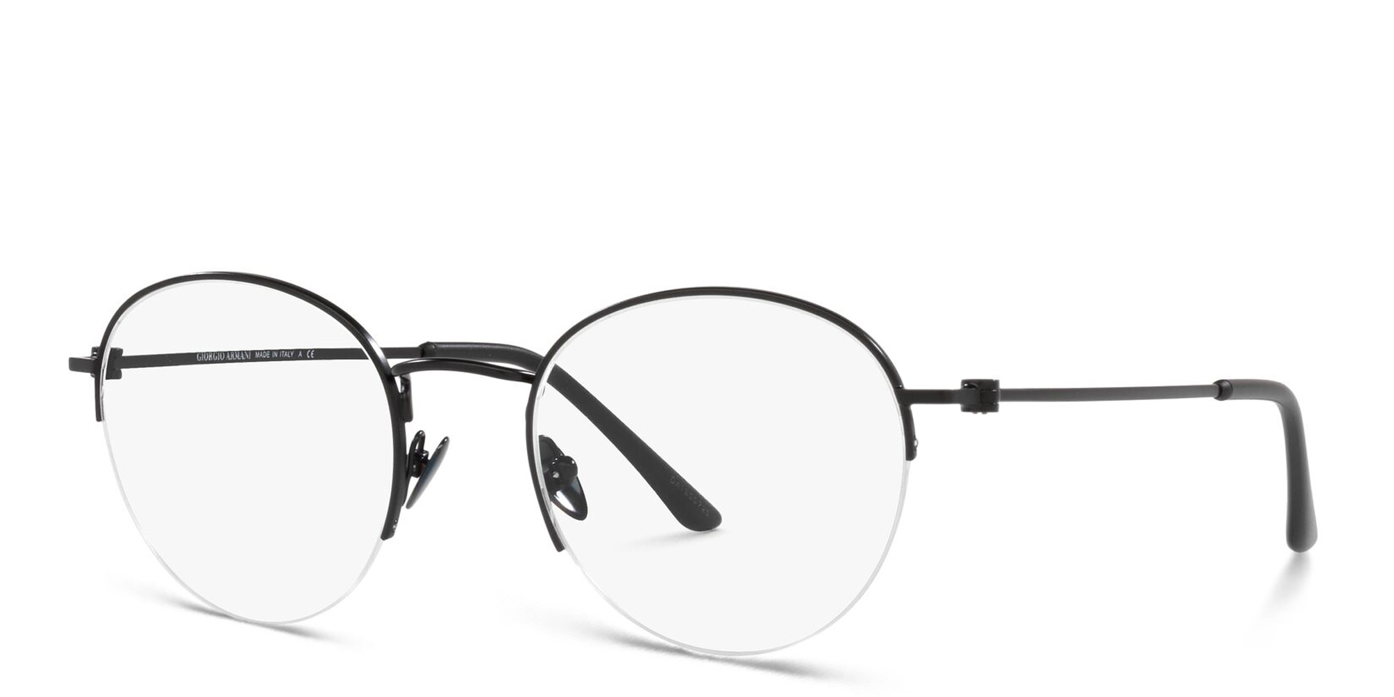 Buy GIORGIO ARMANI Half Rim Round Eyeglasses Online | MAGRABi KSA
