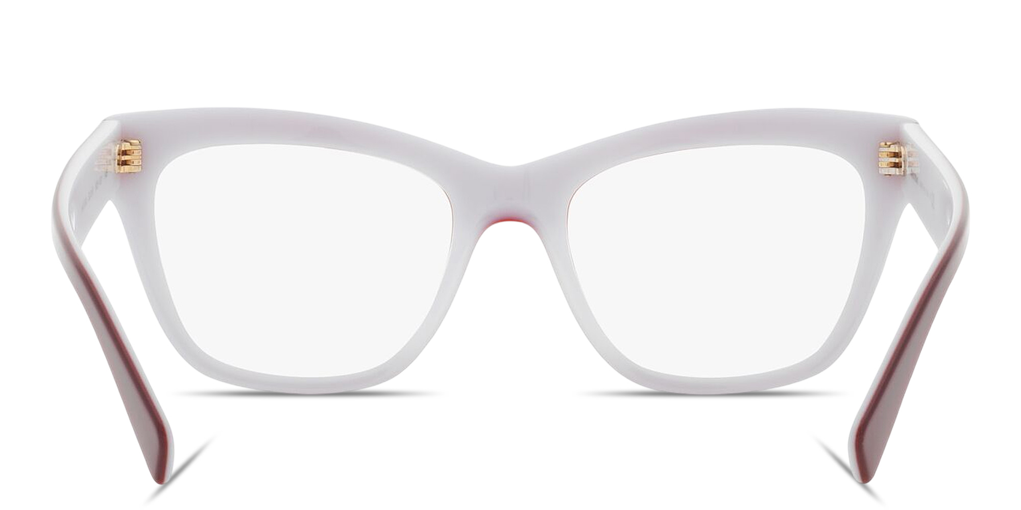MIU MIU Cat Eye Eyeglasses in Red – Product Photo 4
