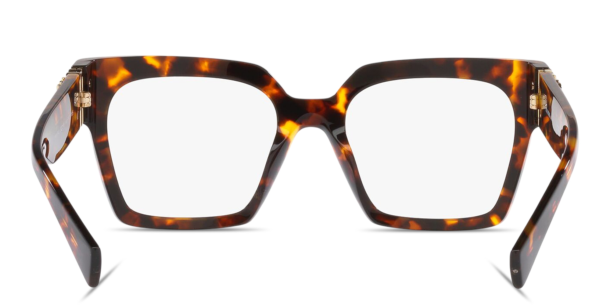 MIU MIU Square Eyeglasses in Havana – Product Photo 4