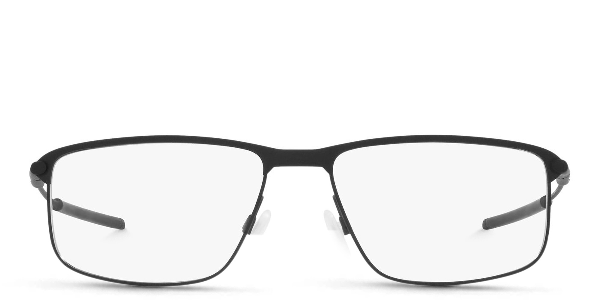 Shop Oakley Socket Ti Rectangle Eyeglasses in Satin Black online.