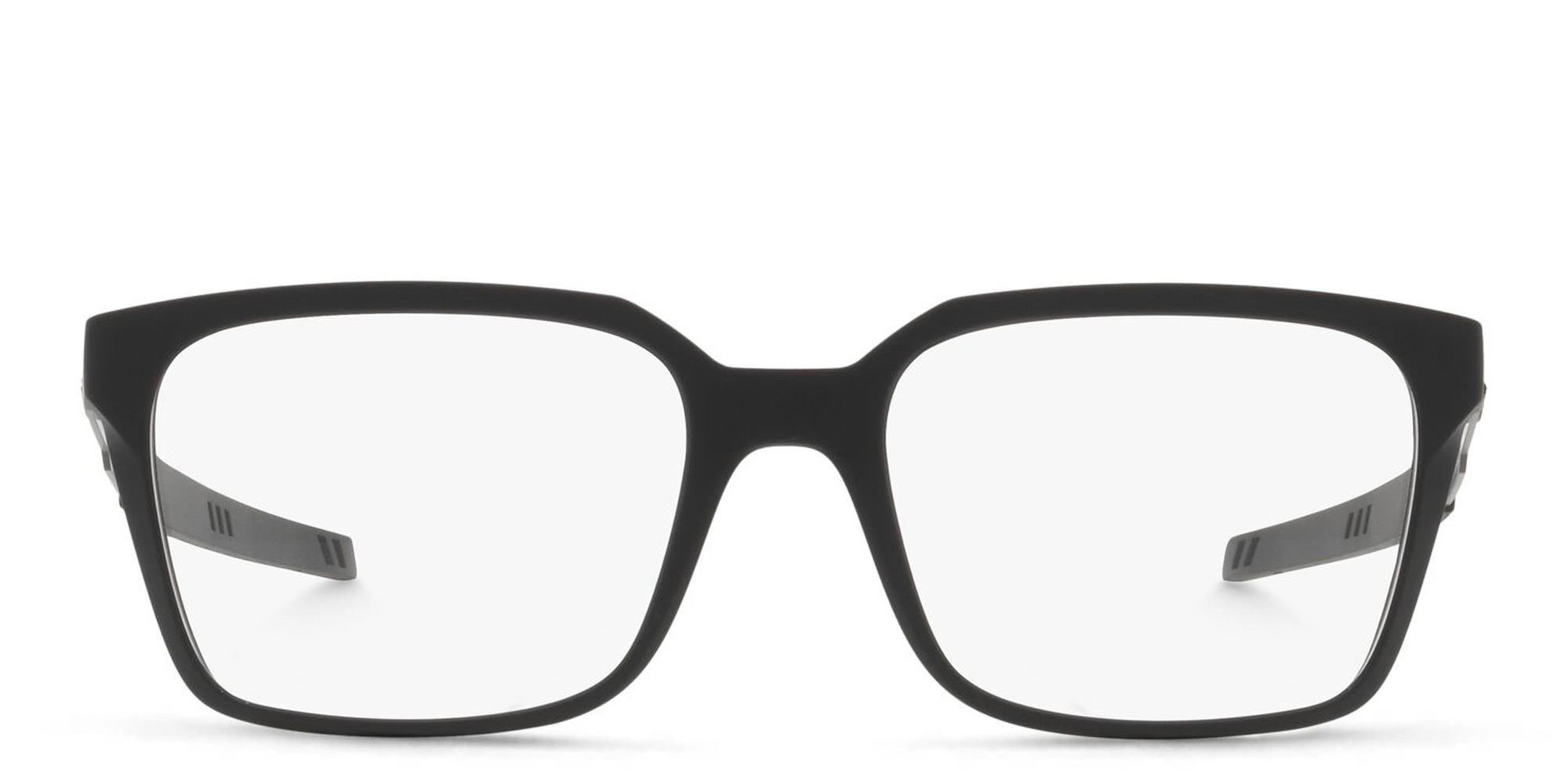 Shop Oakley Dehaven Wide Rectangle Eyeglasses in Satin Black online.
