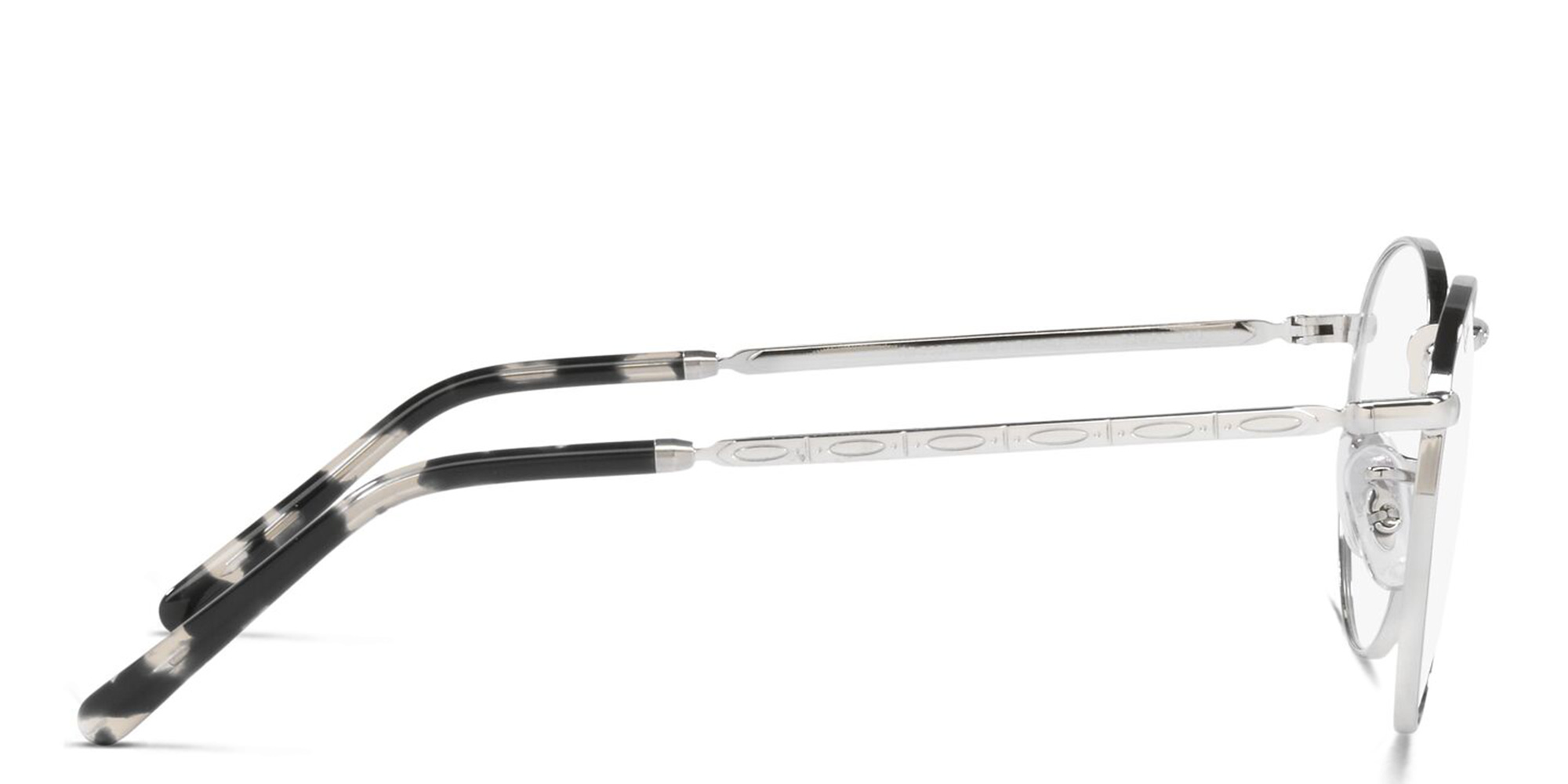 Shop Ray-Ban New Round Unisex Eyeglasses in Silver online.