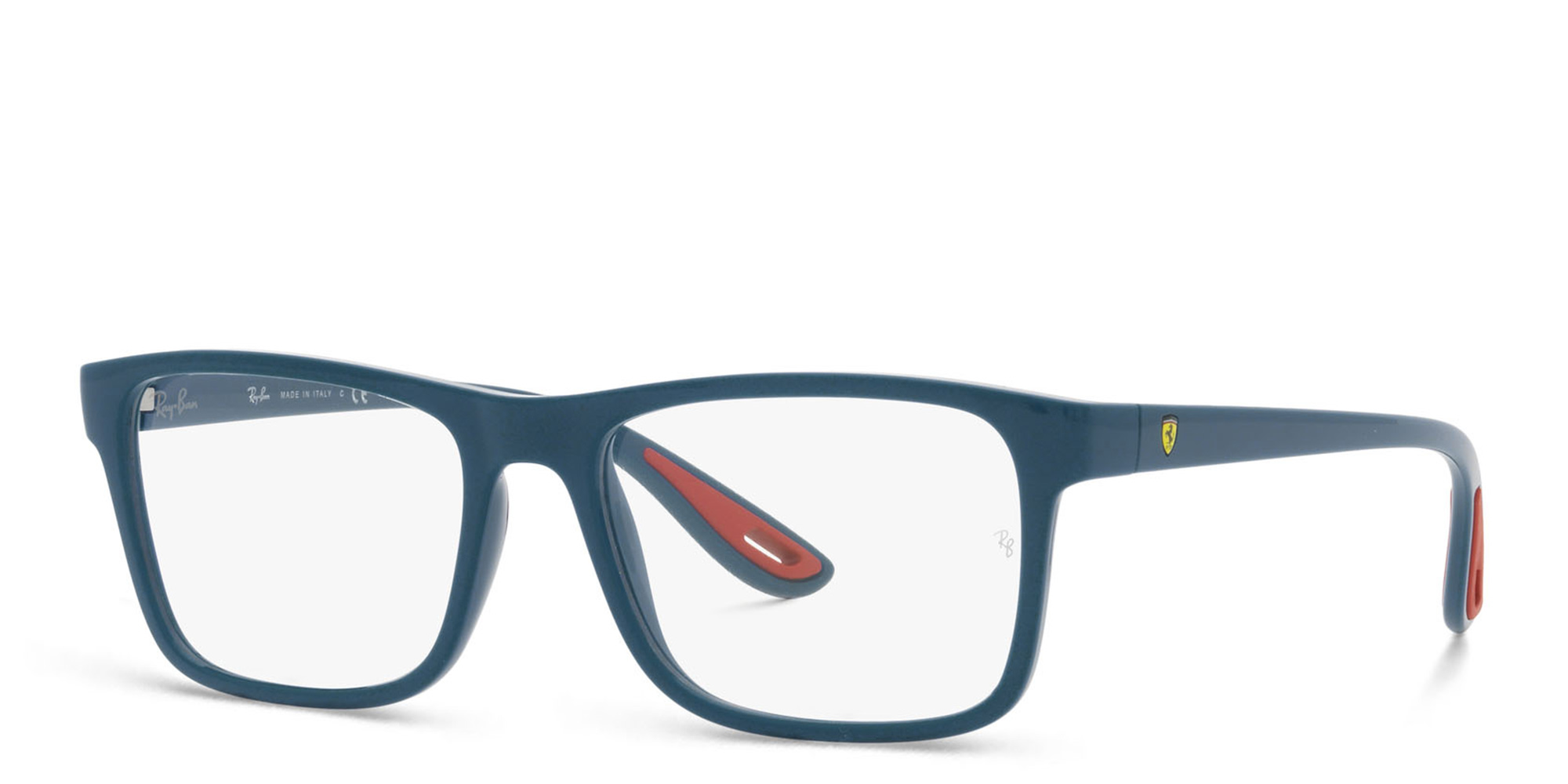 Ray-Ban Unisex Rectangle Eyeglasses in Blue Vallarta – Product Photo 2