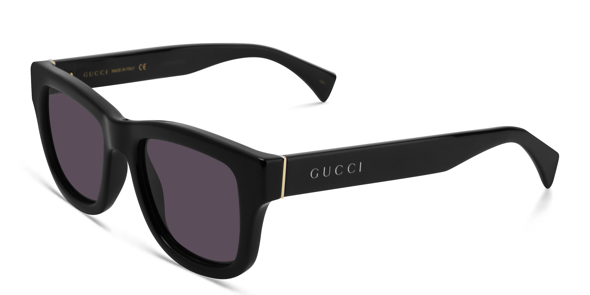 GUCCI Square Sunglasses in Black – Product Photo 2