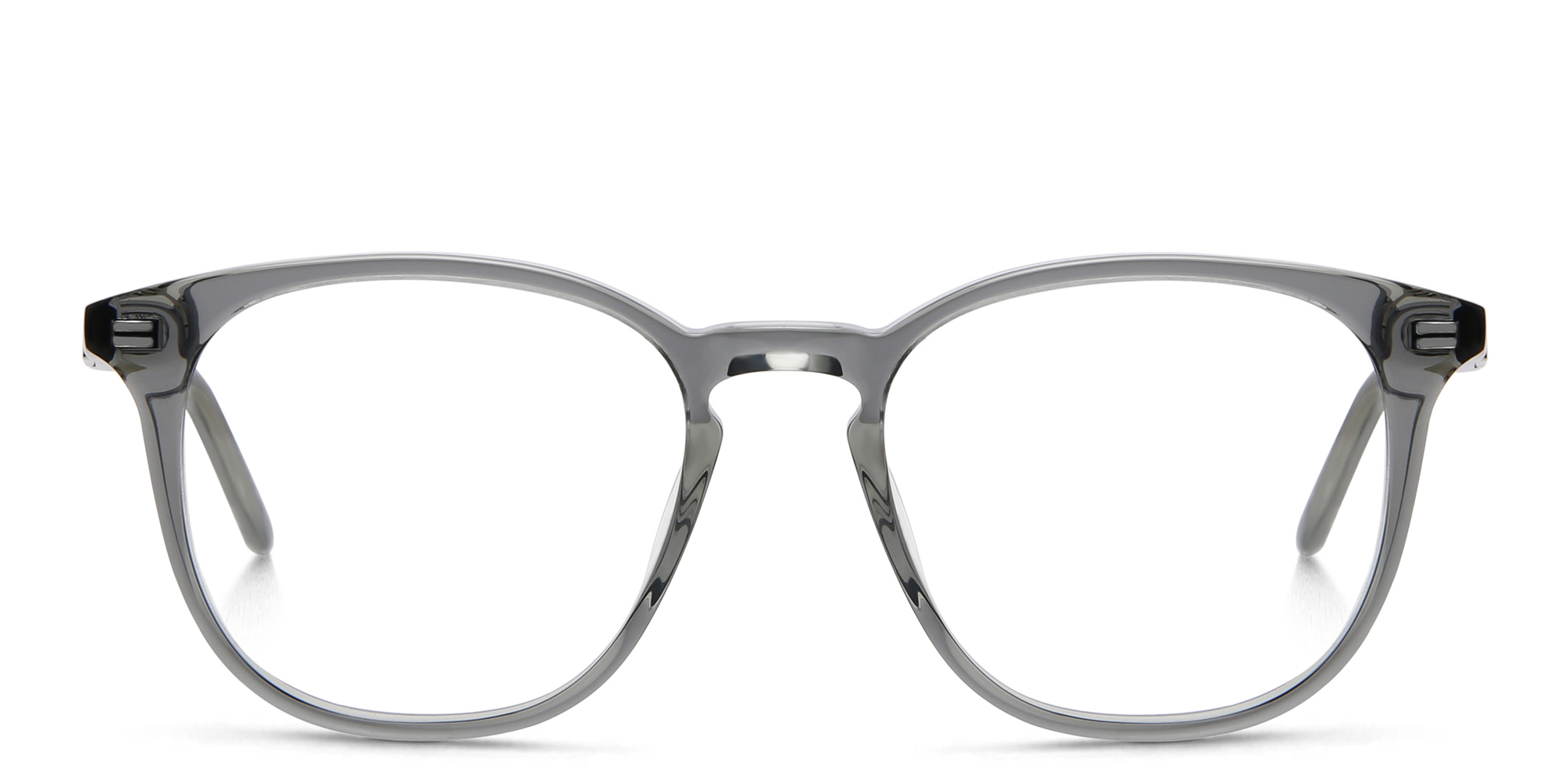 GUCCI Round Eyeglasses in Grey – Product Photo 1