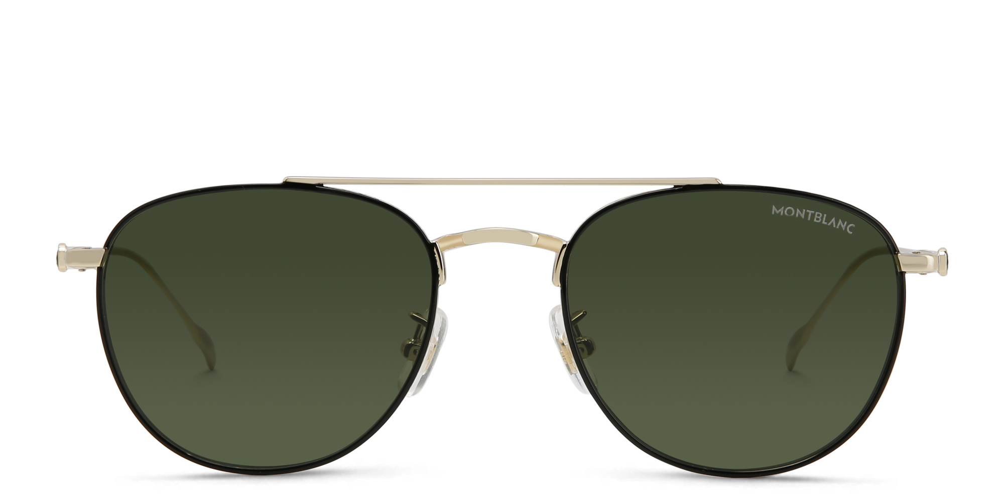 MONTBLANC Pilot Sunglasses in Gold – Product Photo 1