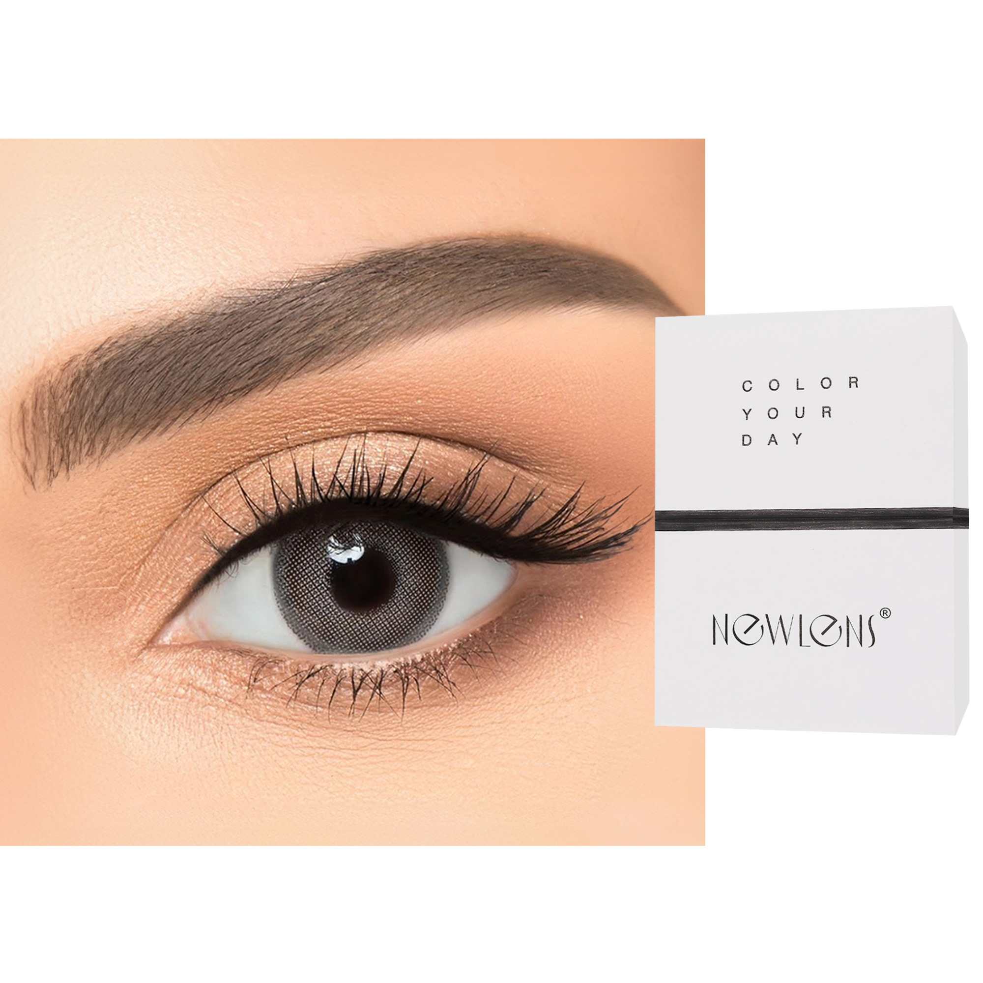 Shop NEWLENS Monthly Color Contact Lenses - Amandy online.