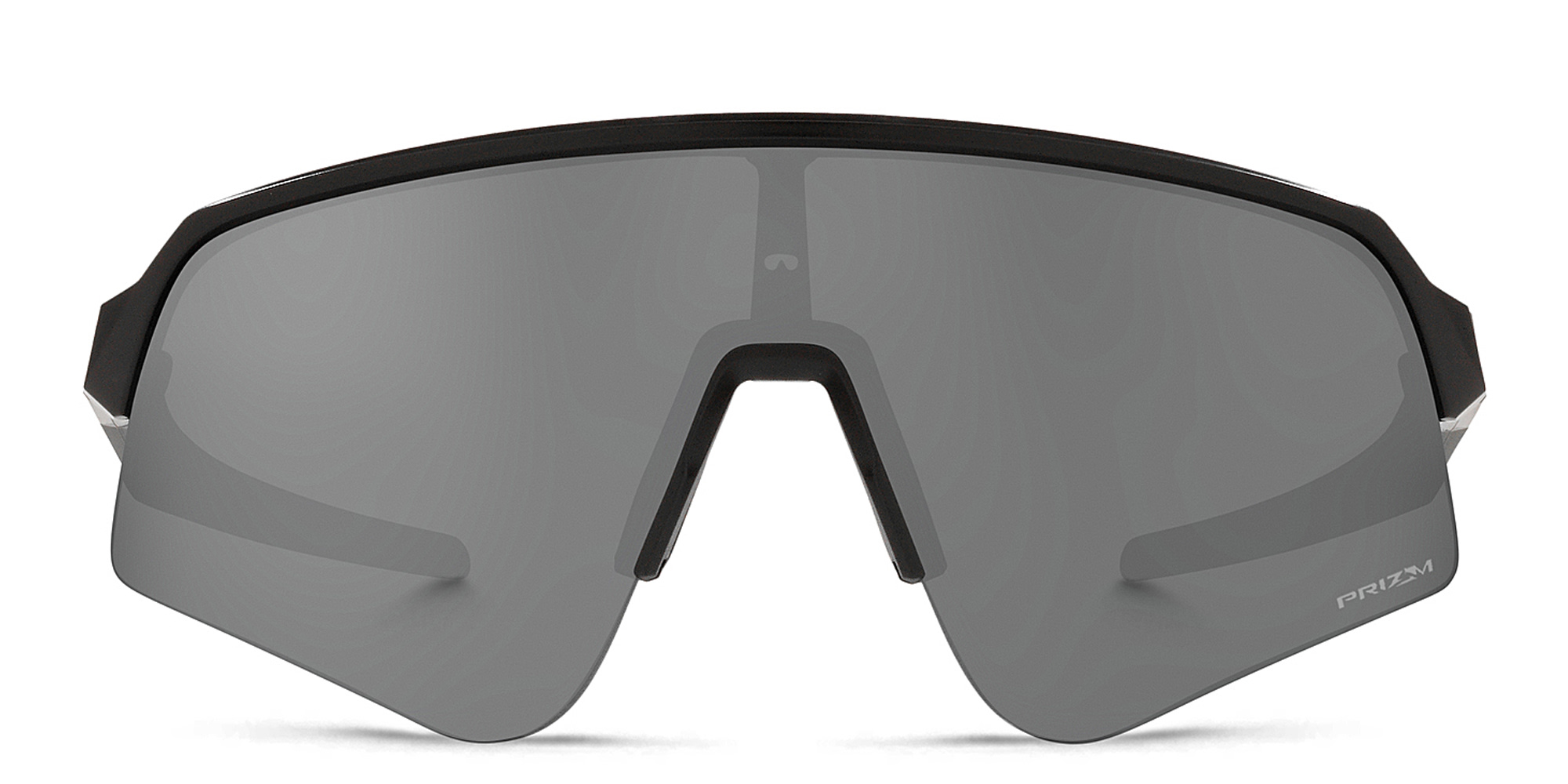 Shop Oakley Sutro Lite Sweep Half-Rim Rectangle Sunglasses in Black online.