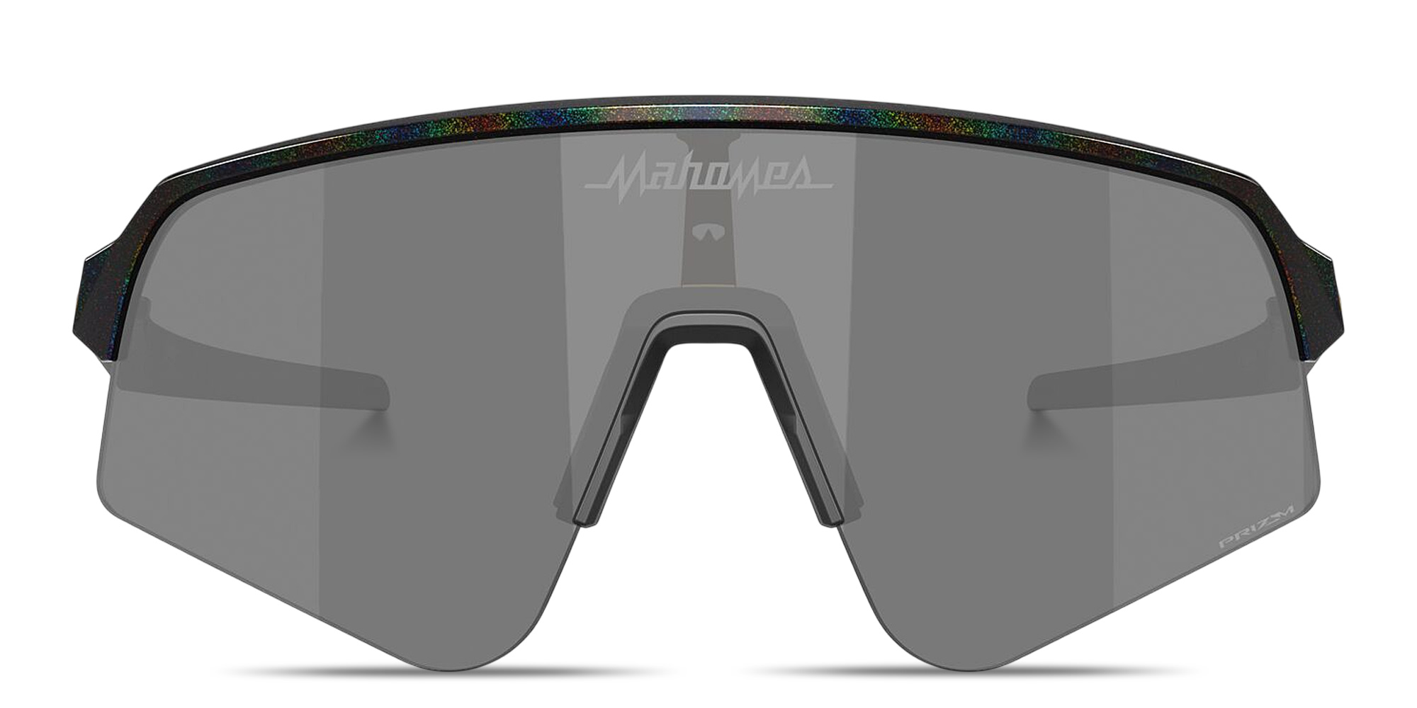 تسوق نظارات شمسية سوترو لايت سويب بنصف إطار على شكل قناع اوكلي بلون دارك جالاكسي أونلاين.