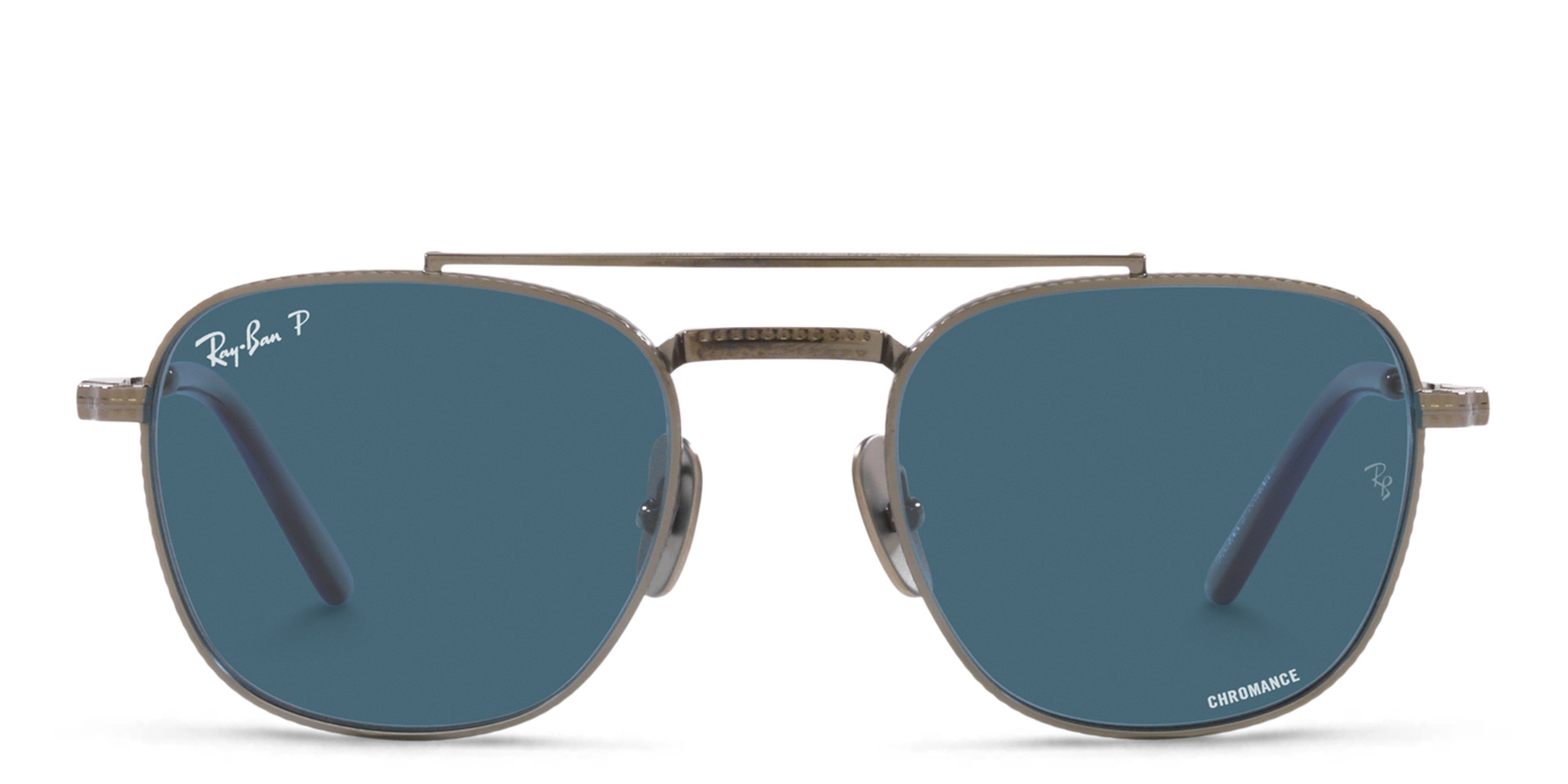 تسوق نظارات شمسية طراز بايلوت للجنسين راي بان بلون رصاصي أونلاين.