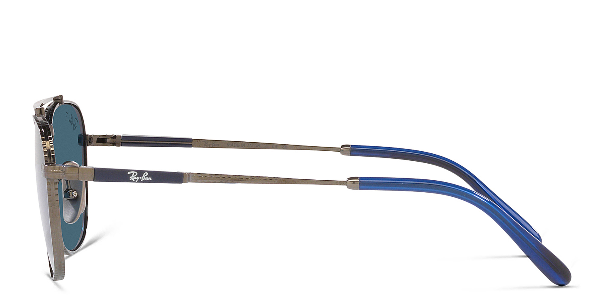 تسوق نظارات شمسية طراز بايلوت للجنسين راي بان بلون رصاصي أونلاين.