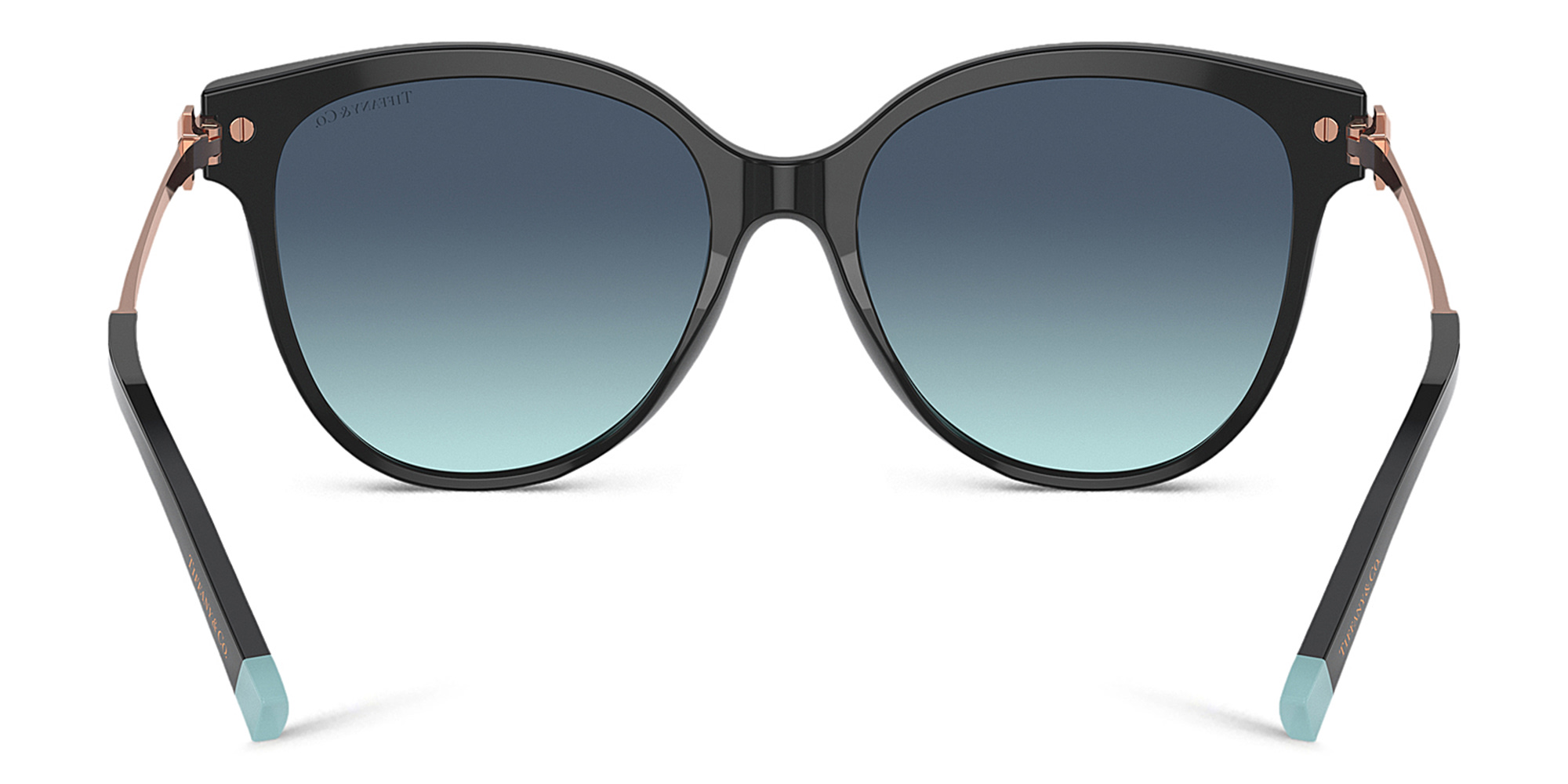 TIFFANY Oversized Pillow Sunglasses in Black – Product Photo 4