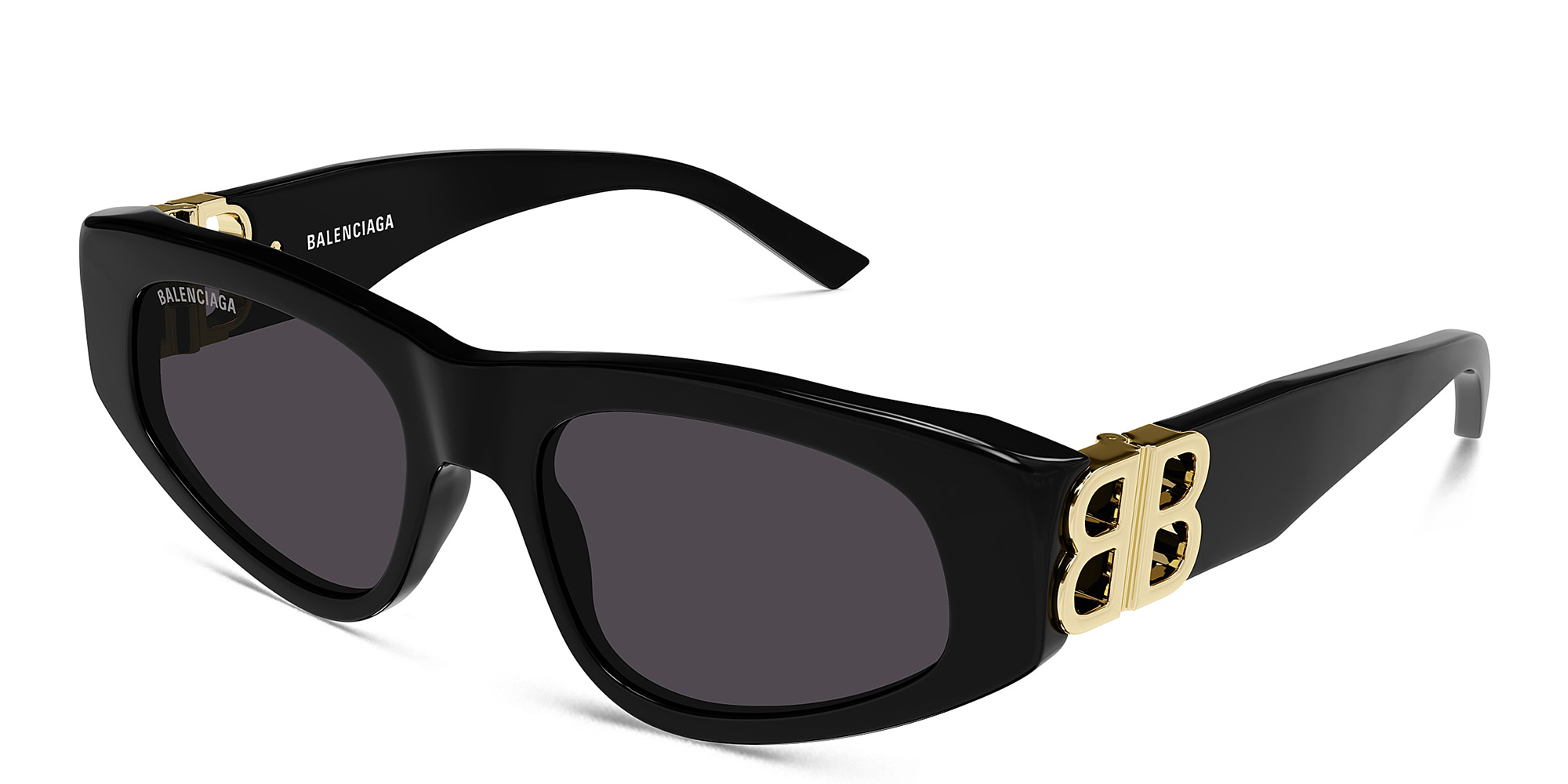 BALENCIAGA Dynasty D-Frame Cat-Eye Sunglasses in Black – Product Photo 2