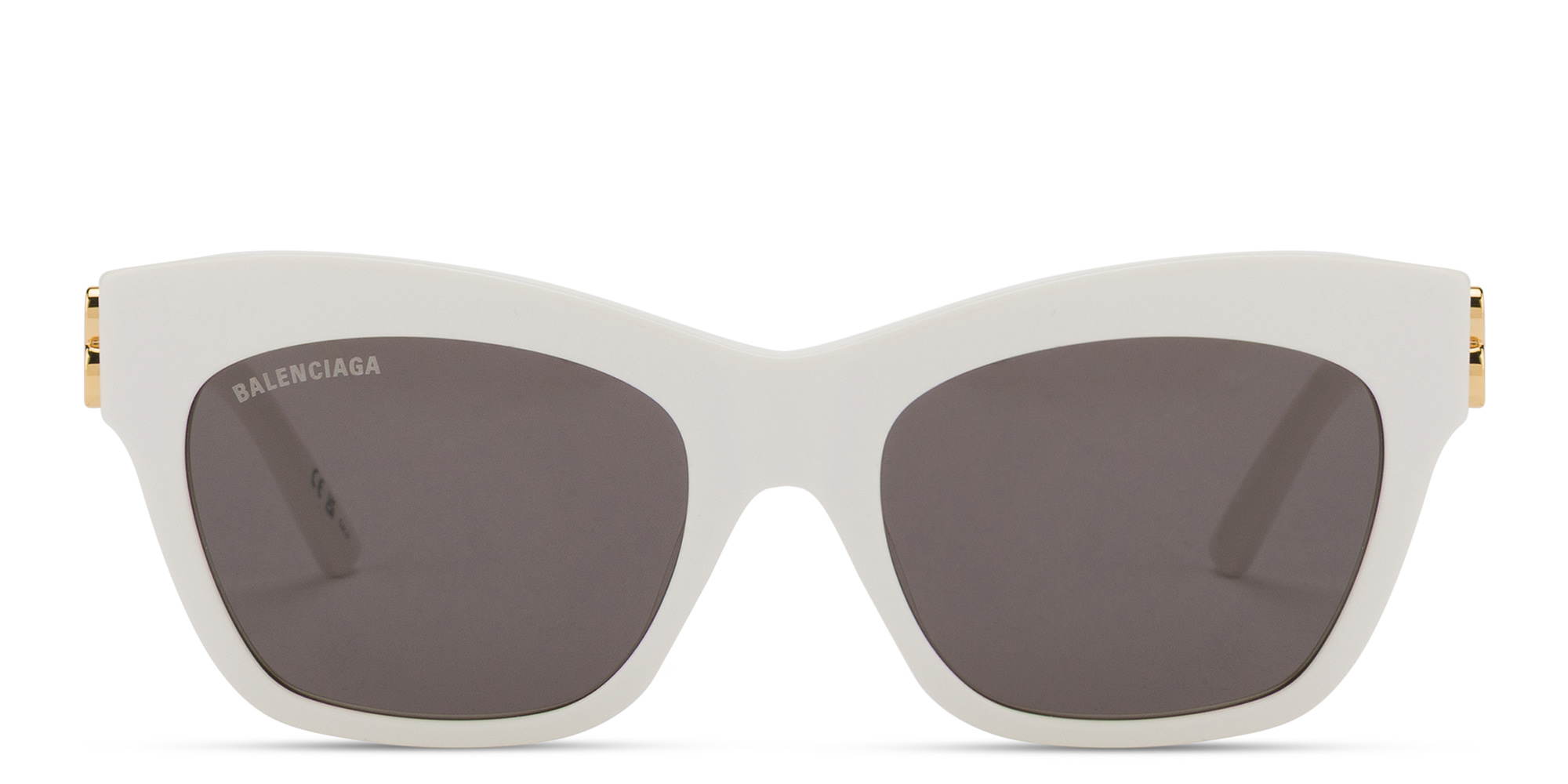 Shop BALENCIAGA Everyday Cat-Eye Sunglasses in White online.