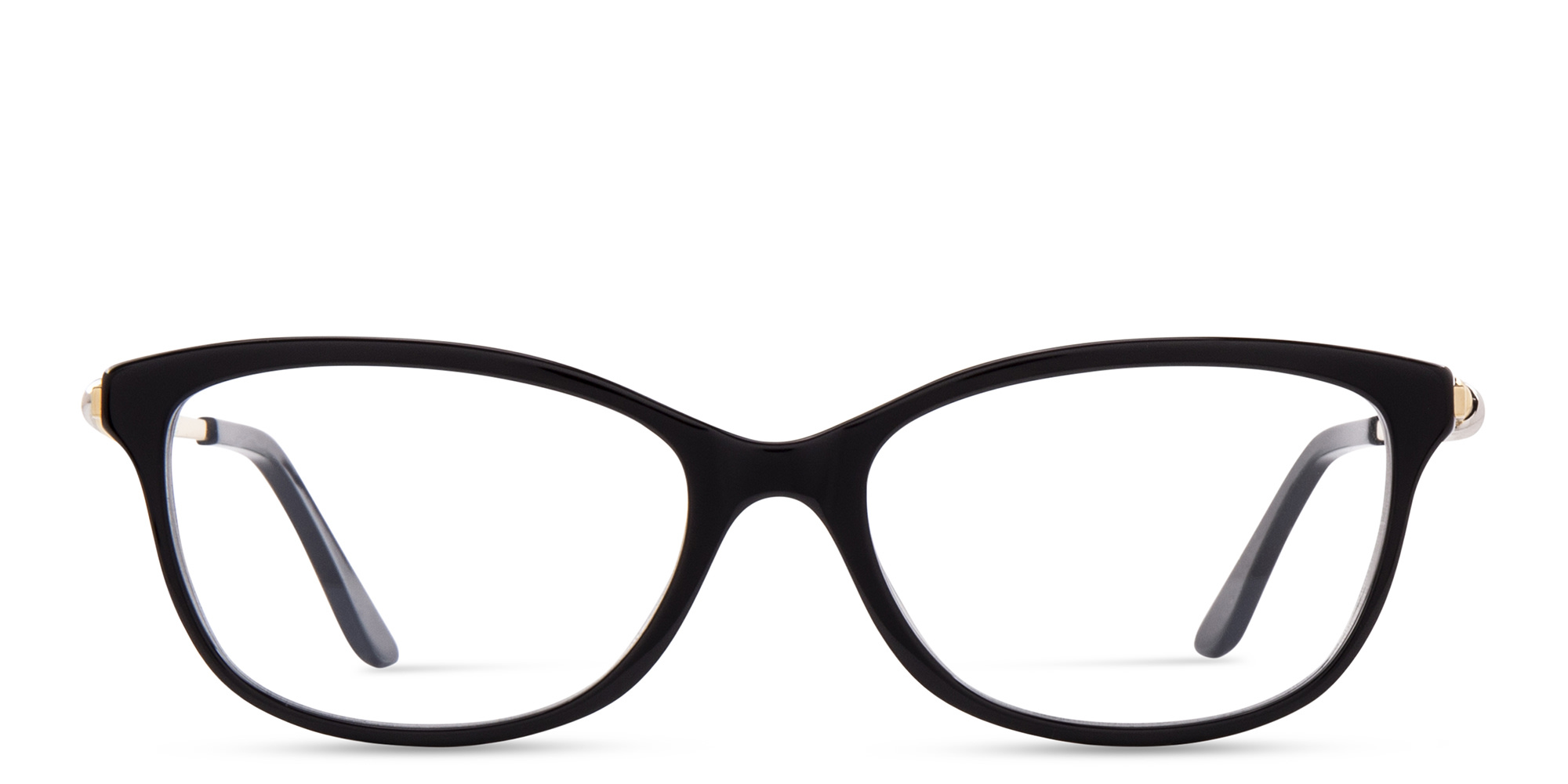 Shop Cartier Trinity Cat-Eye Eyeglasses in Black online.