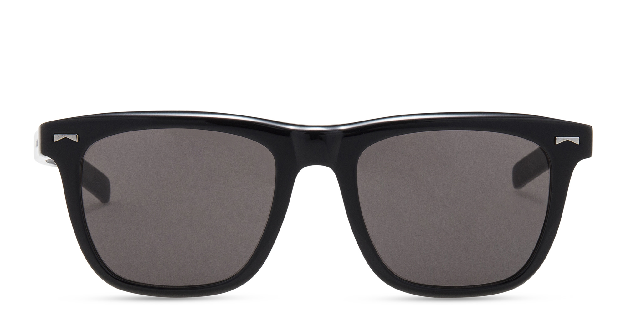 نظارات شمسية مربّعة من مونت بلانك بلون أسود - صورة المنتج 1