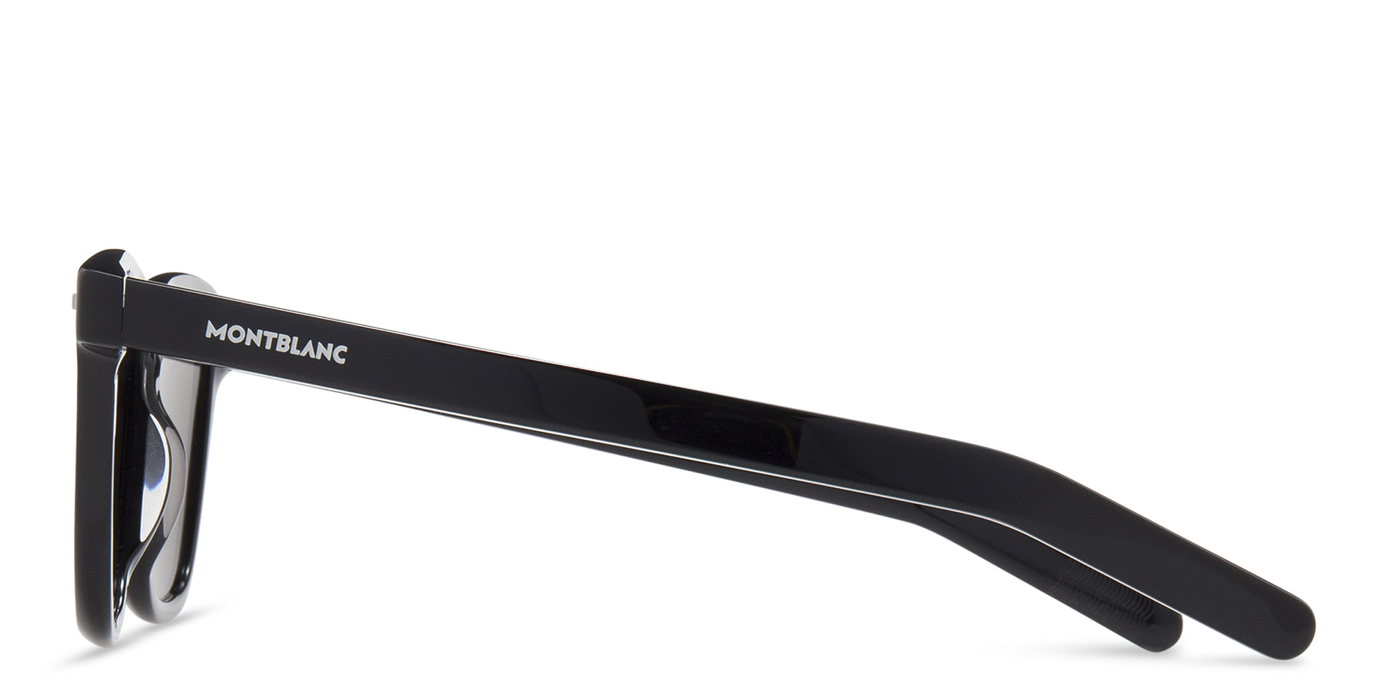 نظارات شمسية مربّعة من مونت بلانك بلون أسود - صورة المنتج 2
