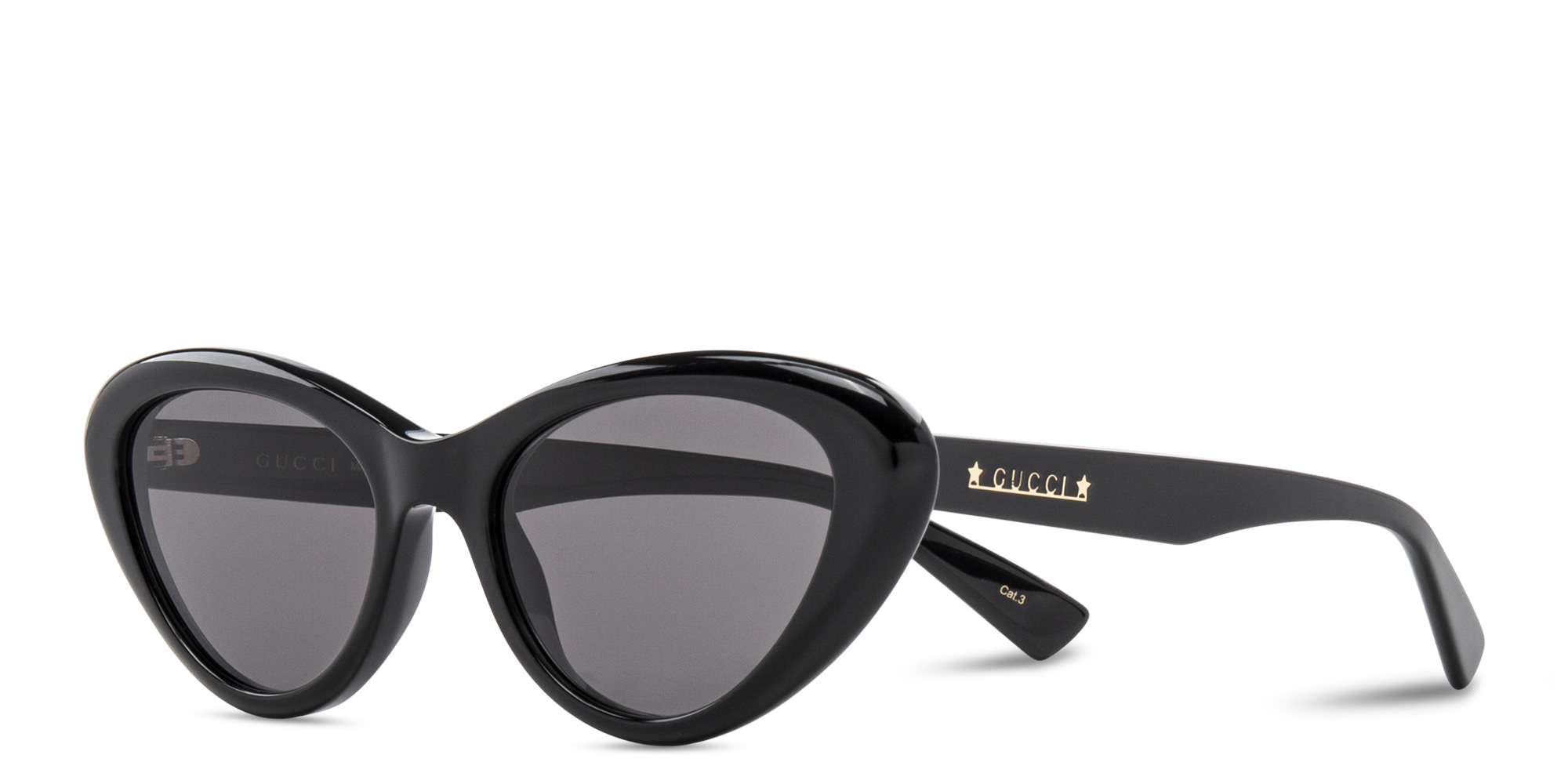 GUCCI Cat-Eye Sunglasses in Black – Product Photo 2