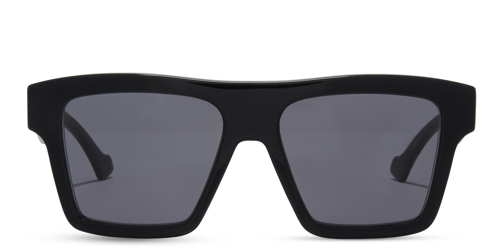 Shop GUCCI Square Sunglasses in Black online.