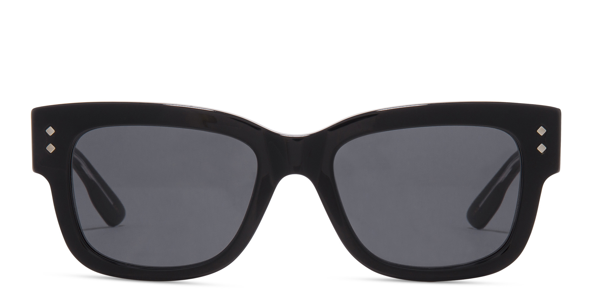 GUCCI Rectangle Sunglasses in Black – Product Photo 1