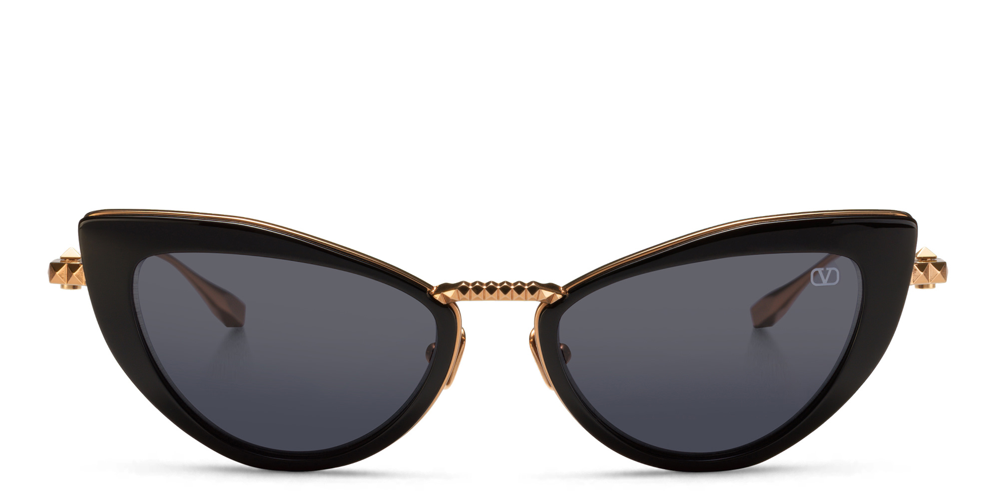 نظارات شمسية ڤالنتينو VIII طراز كات آي من فالنتينو بلون أسود - صورة المنتج 1