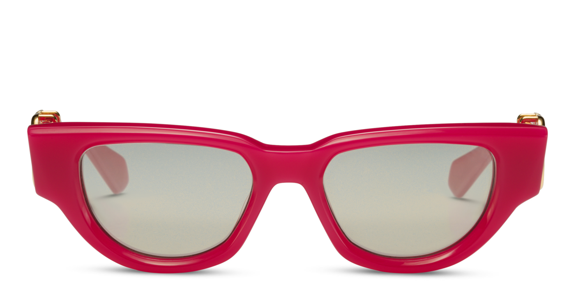 Shop VALENTINO Cat-Eye Sunglasses in Fuchsia online.
