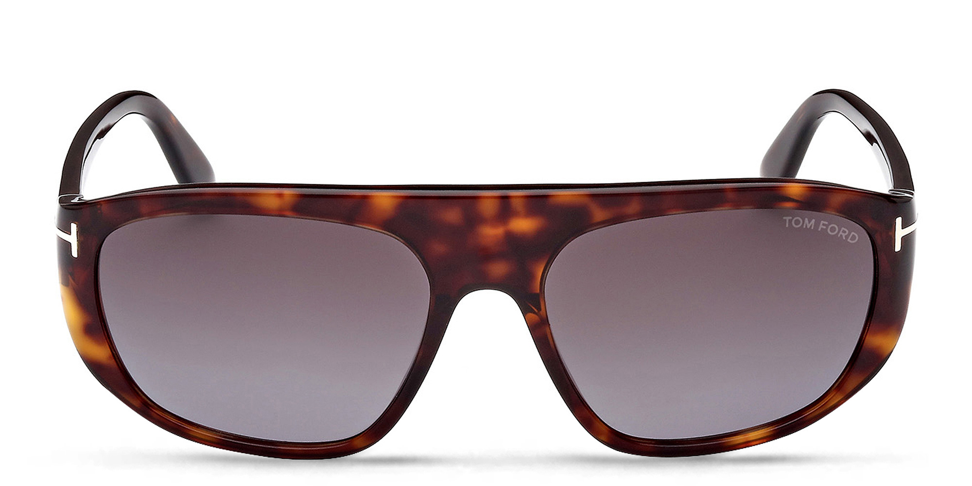 TOM FORD Unisex Pilot Sunglasses in Dark Havana – Product Photo 1