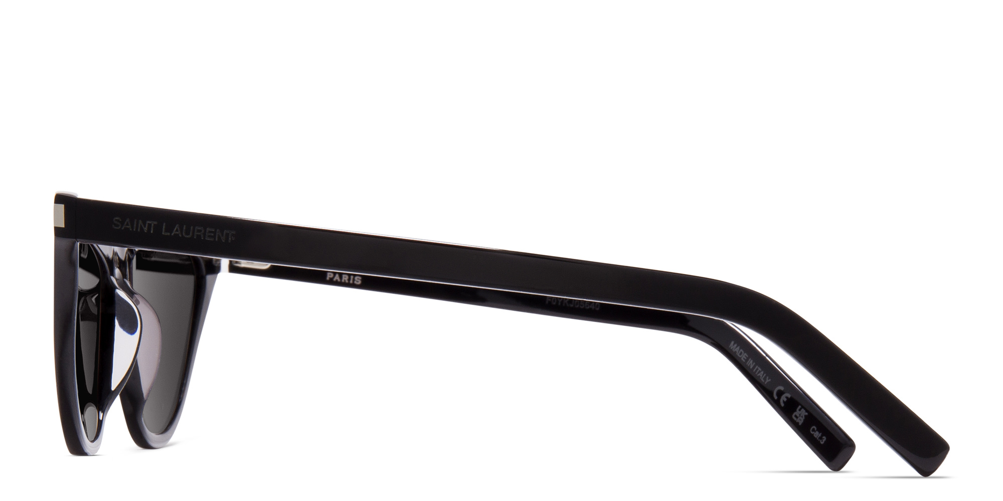 SAINT LAURENT Cat-Eye Sunglasses in Black – Product Photo 3