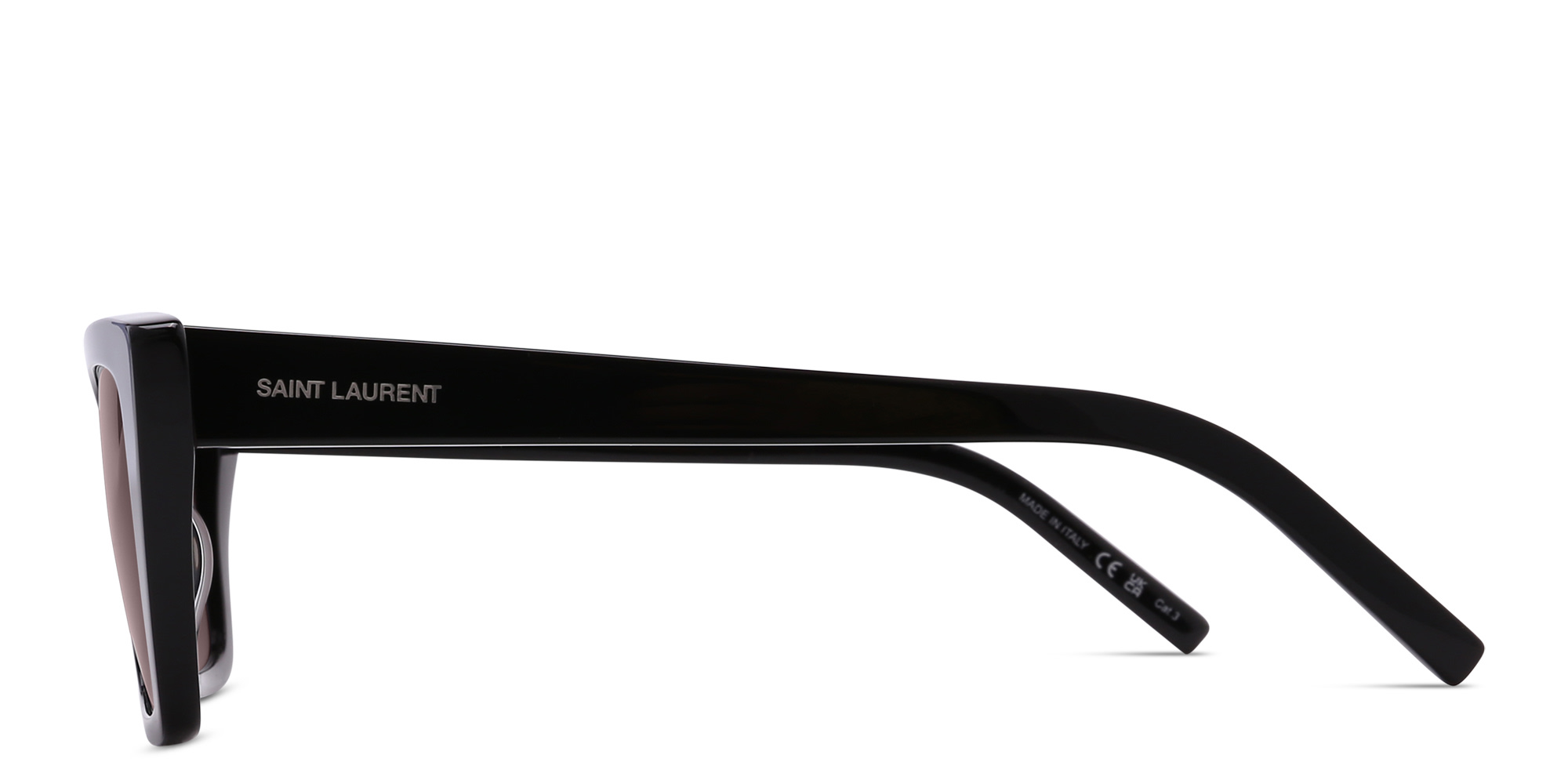 SAINT LAURENT Cat-Eye Sunglasses in Black – Product Photo 3