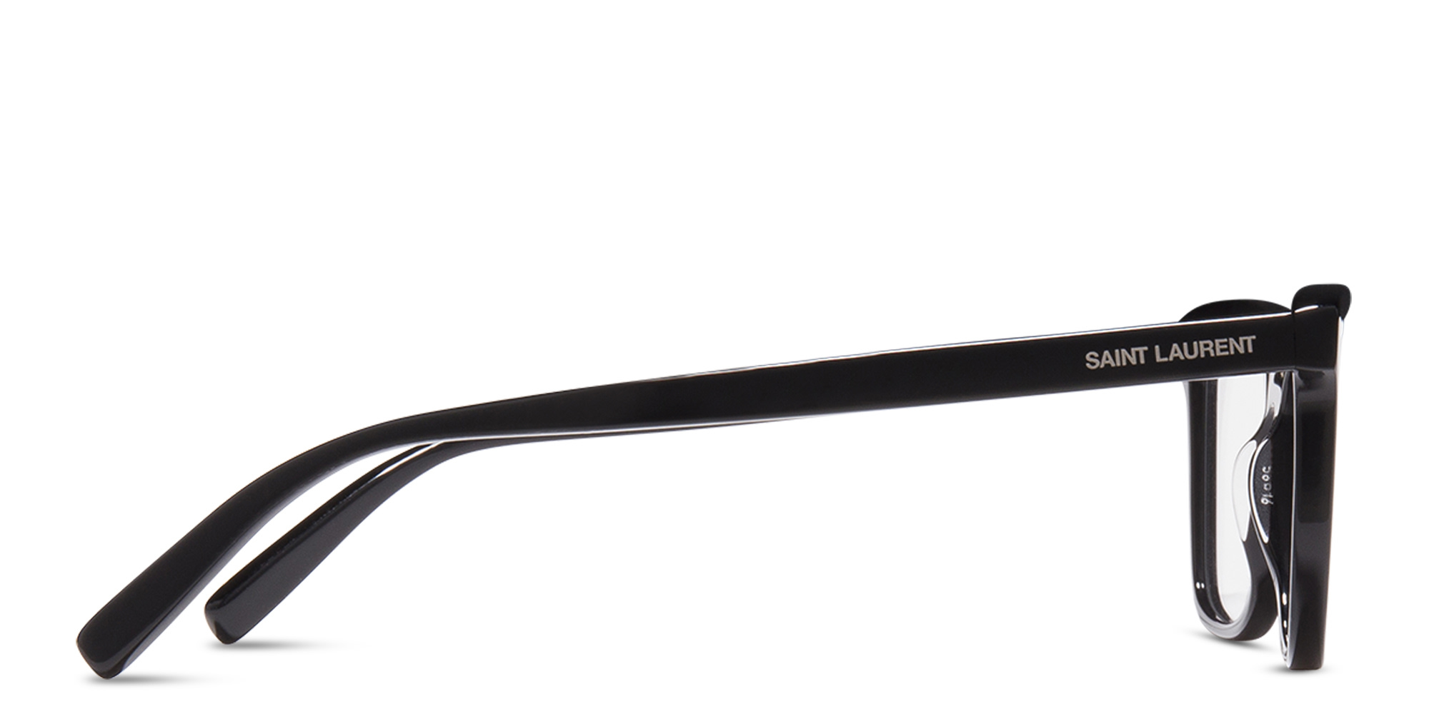 SAINT LAURENT Wide Cat-Eye Eyeglasses in Black – Product Photo 4