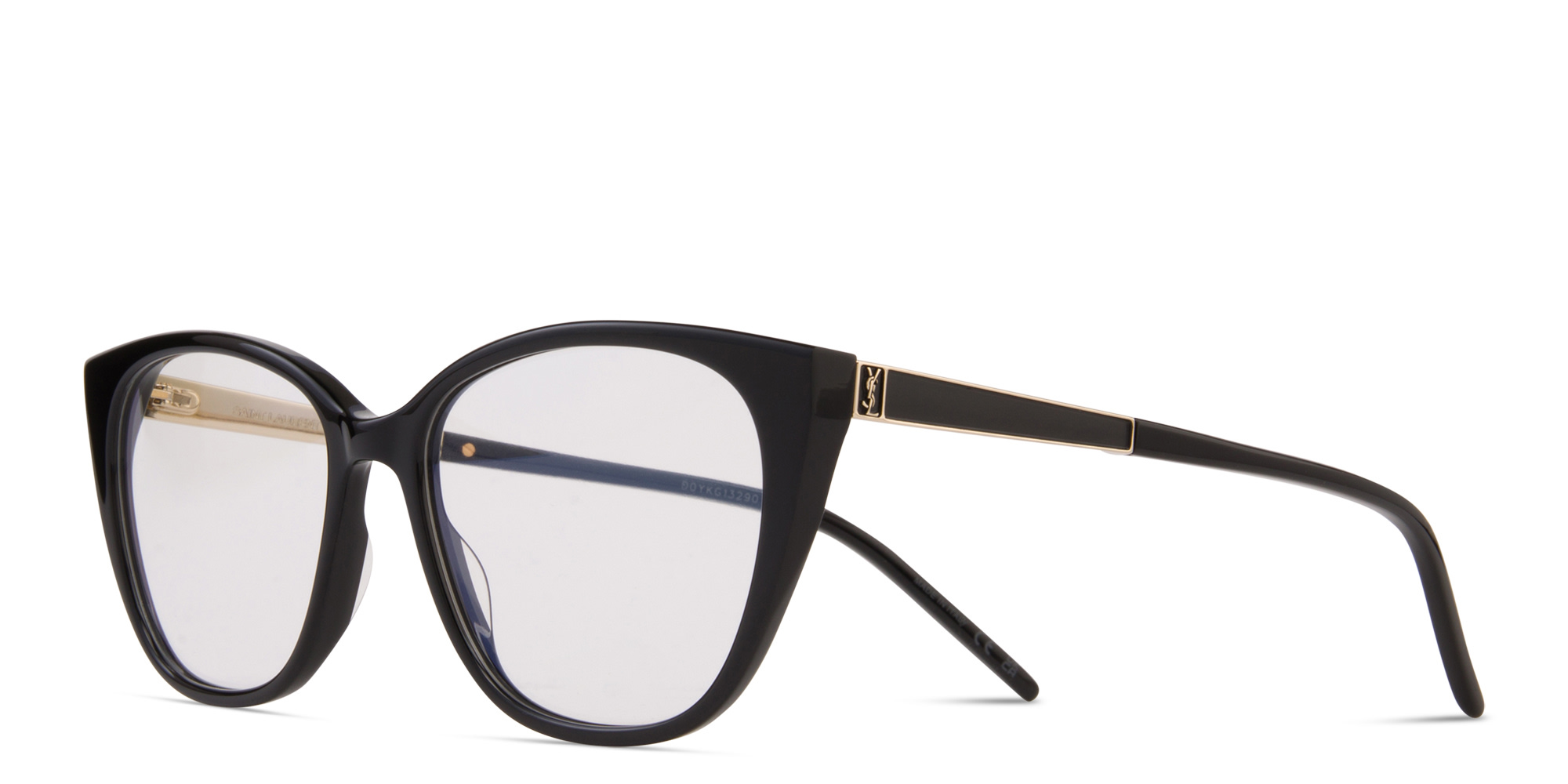 نظارات طبية كات آي من سان لوران بلون أسود - صورة المنتج 2