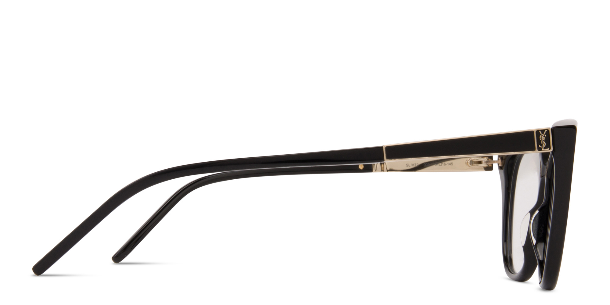 نظارات طبية كات آي من سان لوران بلون أسود - صورة المنتج 4