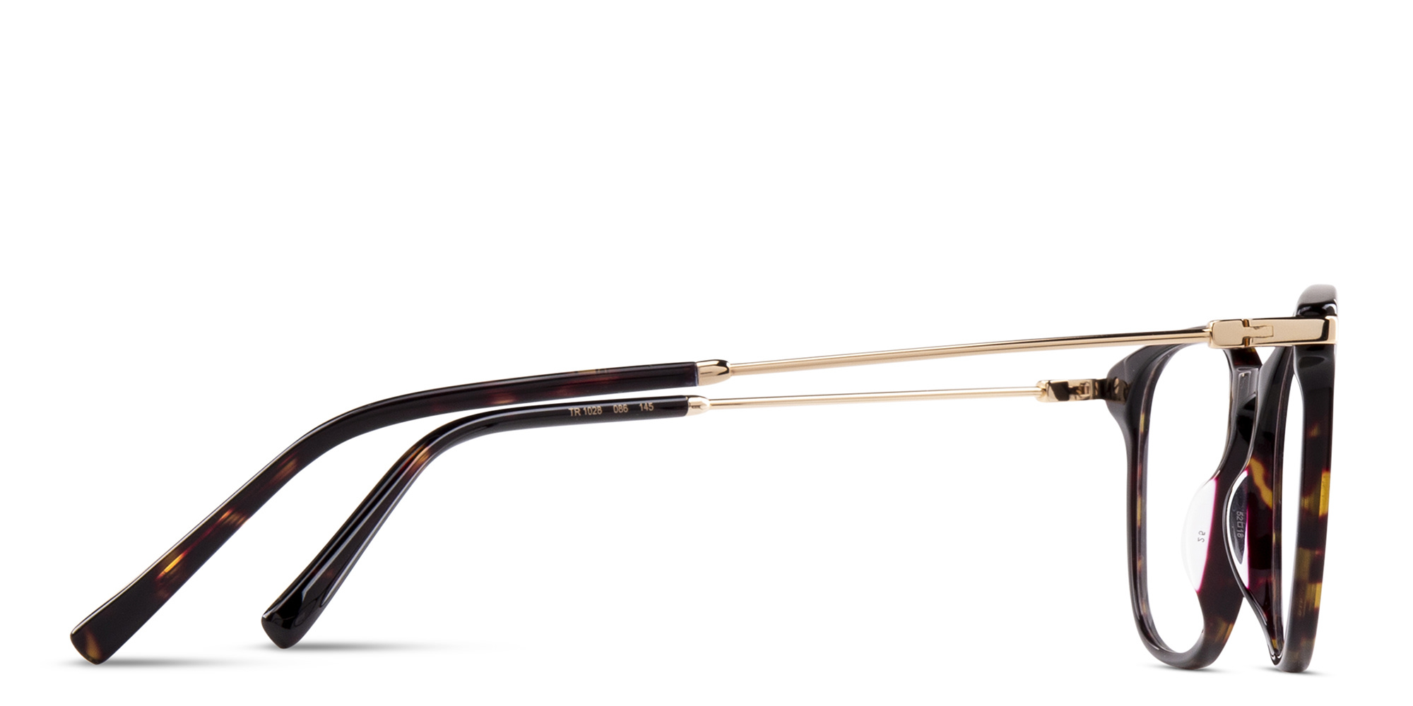 EYE'M Round Eyeglasses in Havana – Product Photo 3