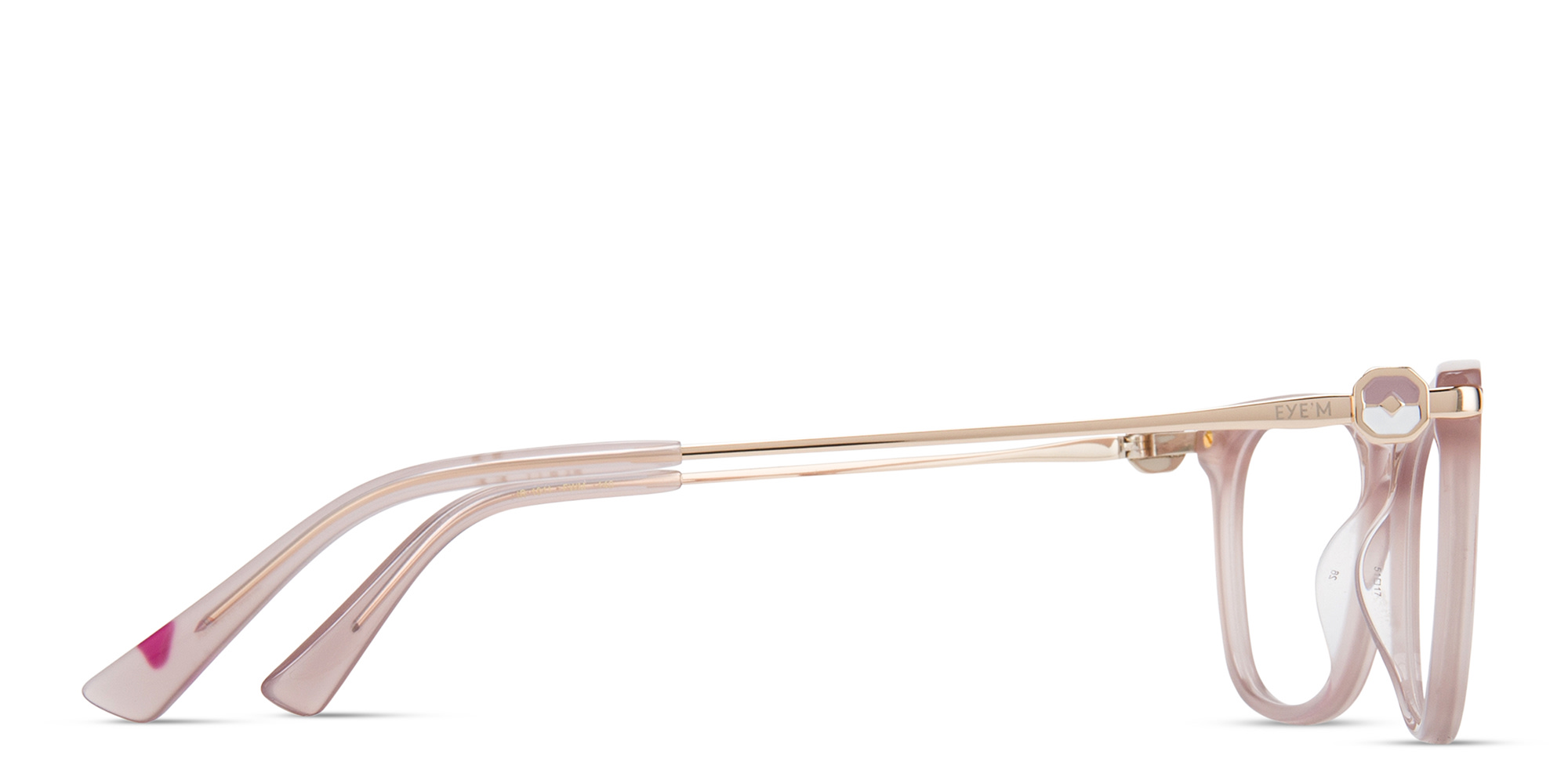 Shop EYE'M Cat-Eye Eyeglasses in Nude online.