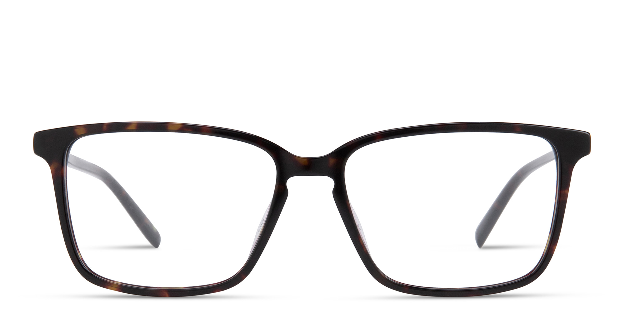 EYE'M Square Eyeglasses in Brown – Product Photo 1