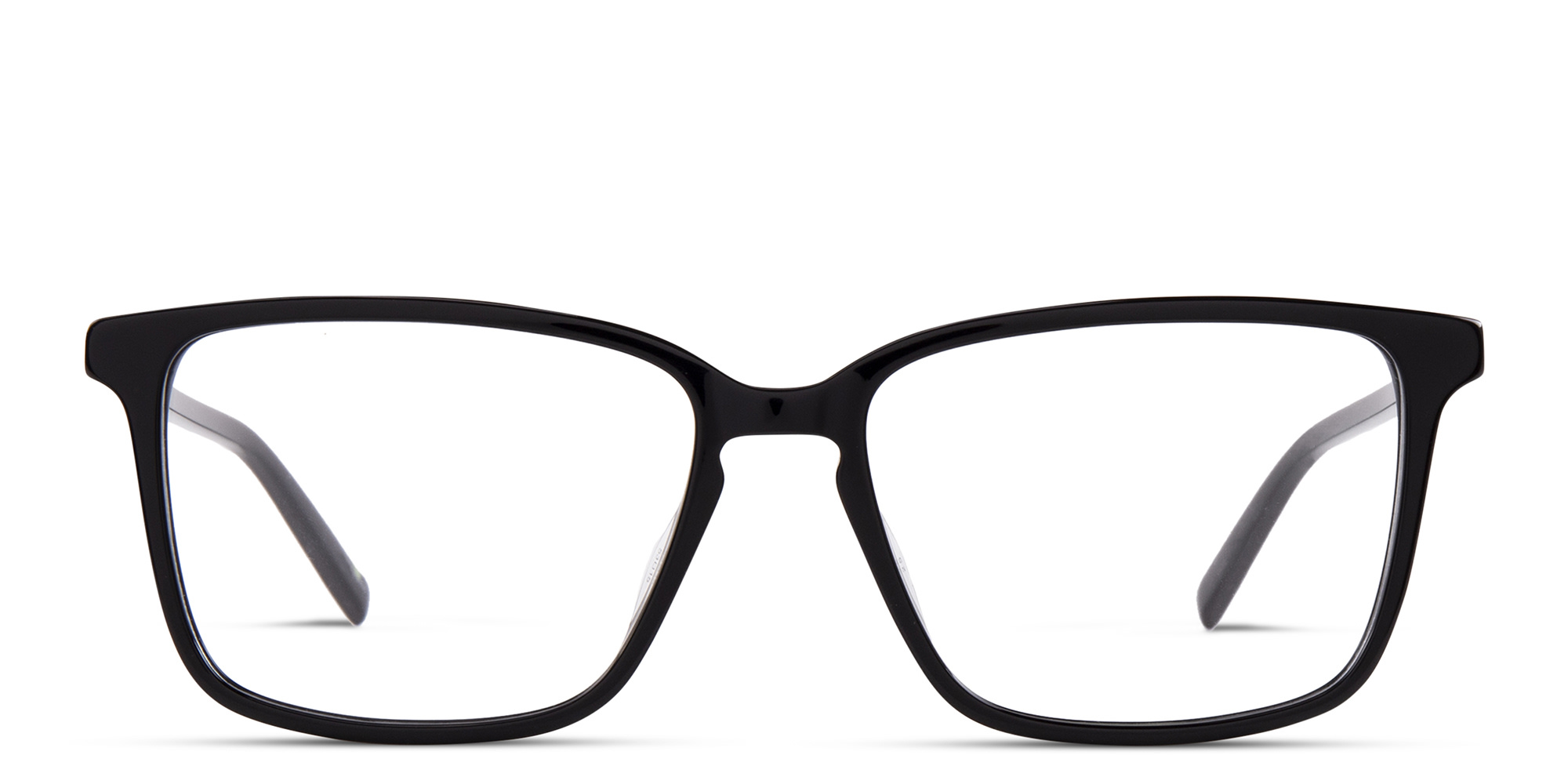 Shop EYE'M Square Eyeglasses in Black online.