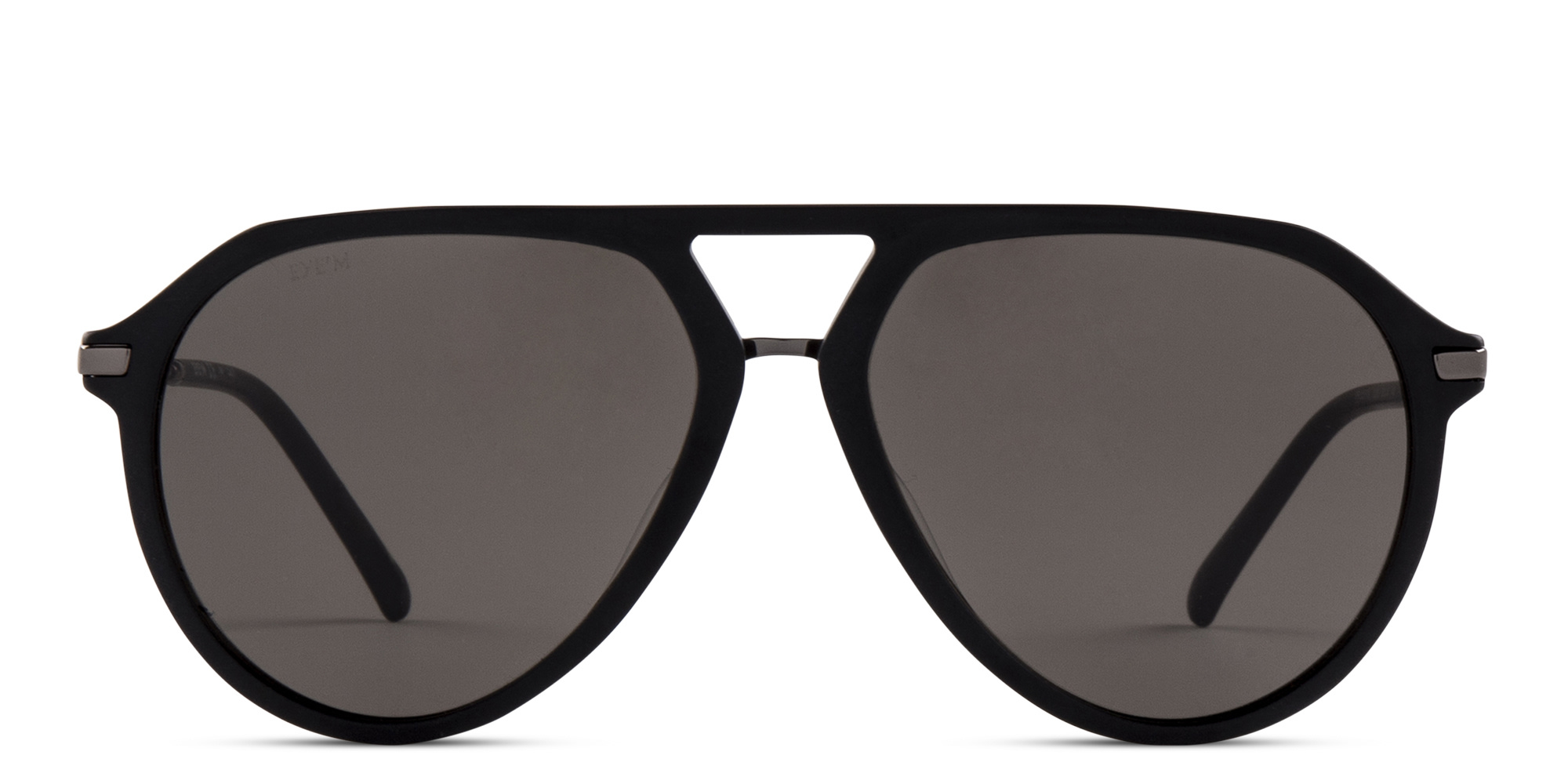 Shop EYE'M Aviator Sunglasses in Black online.