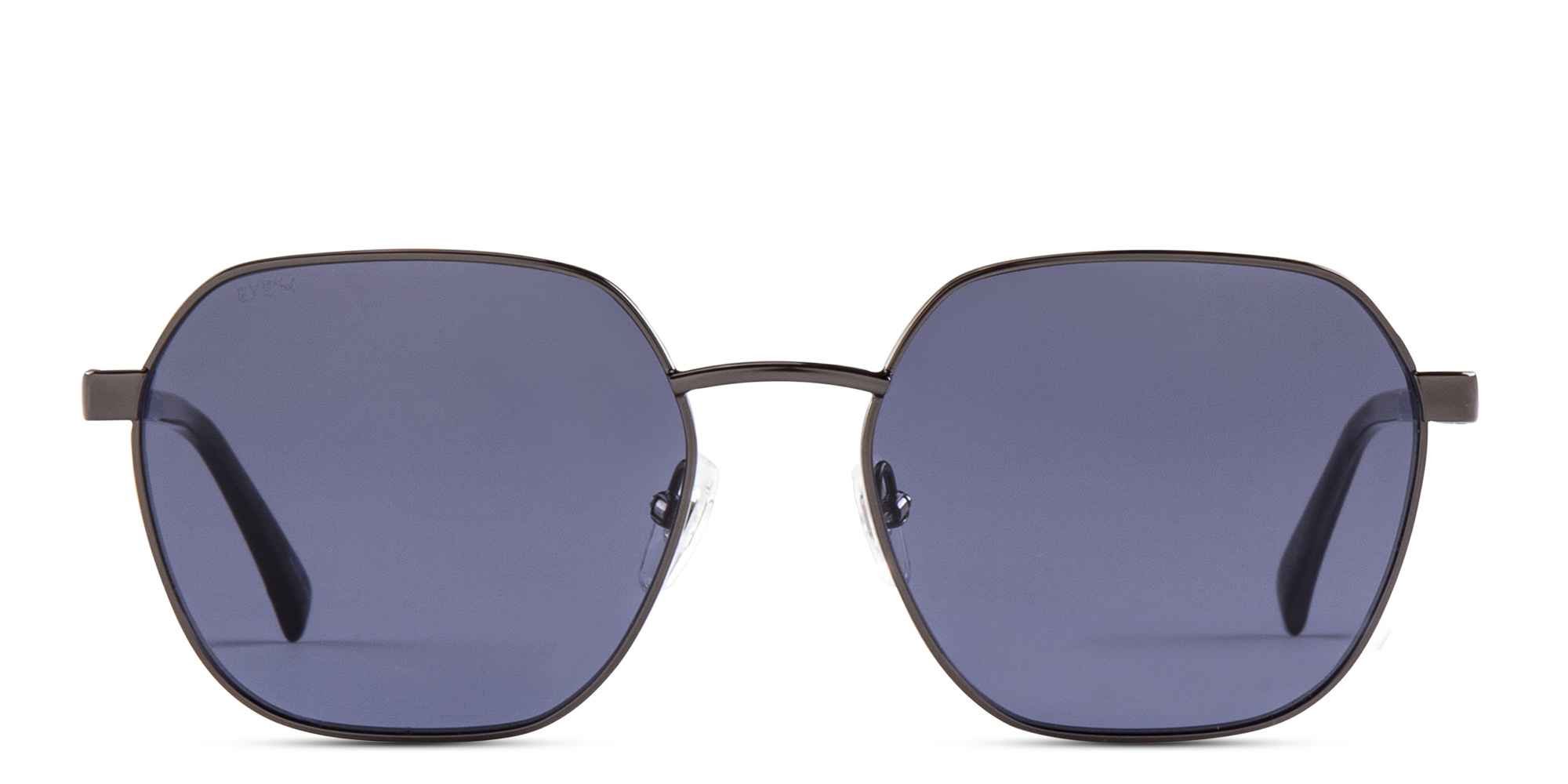 EYE'M Irregular Sunglasses in Silver – Product Photo 1