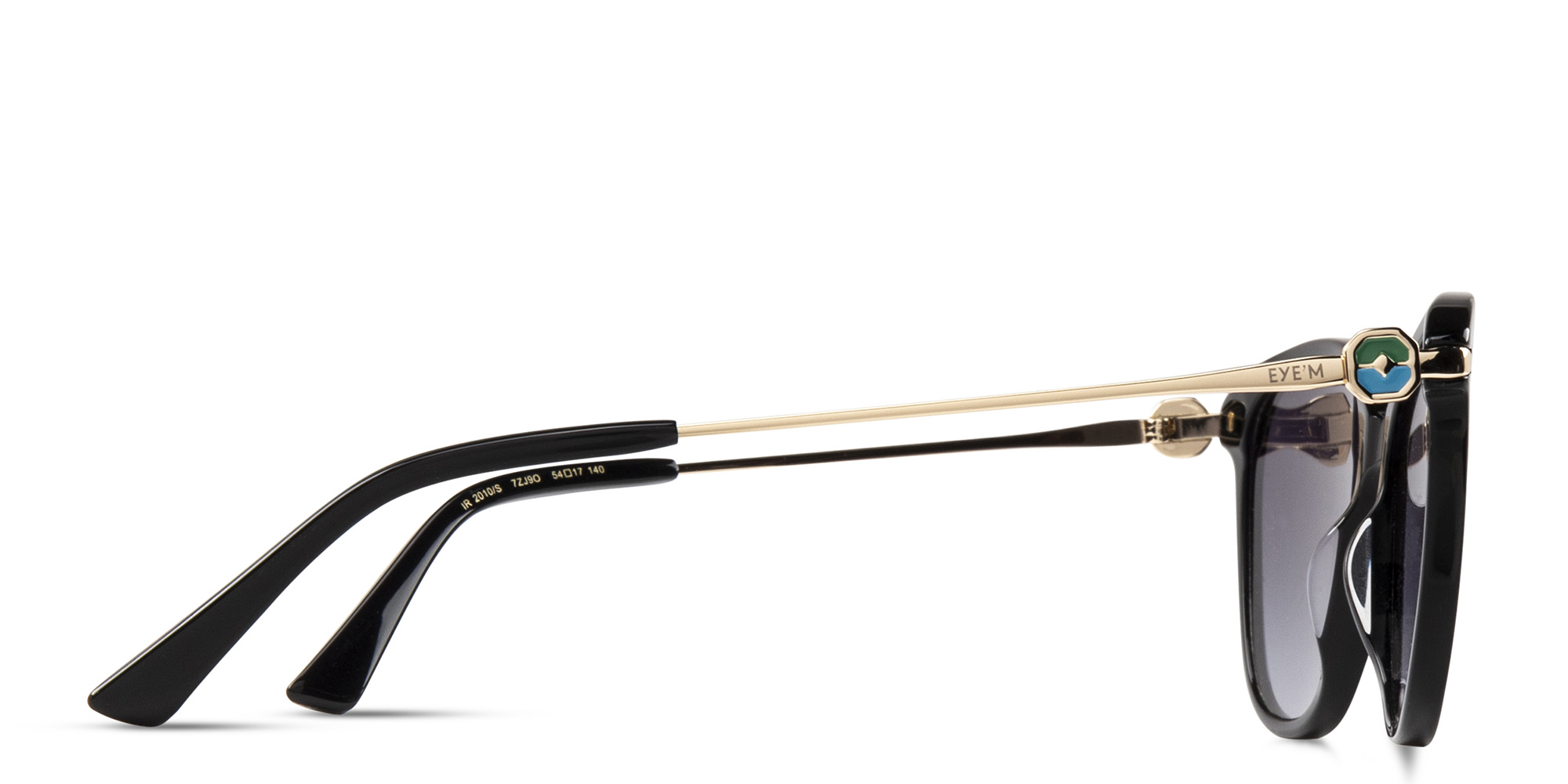 Shop EYE'M Cat-Eye Sunglasses in Black online.