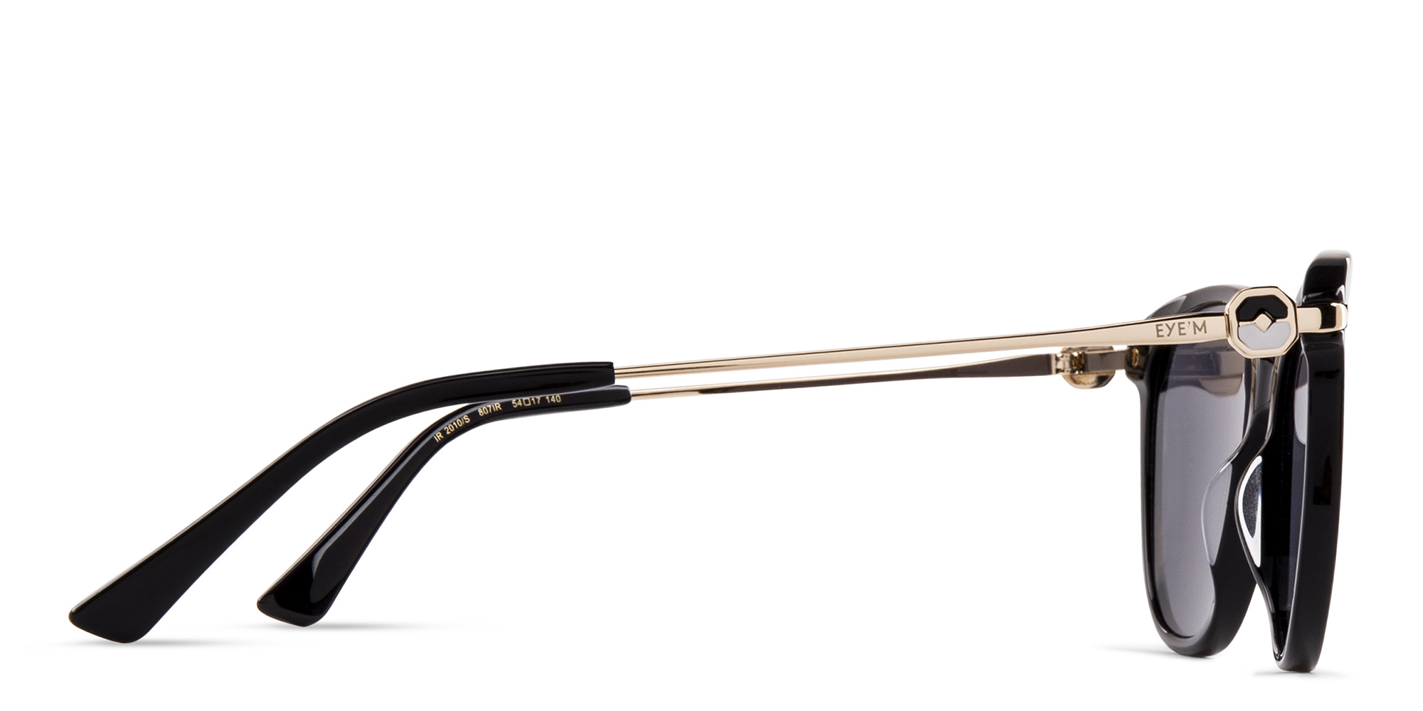 EYE'M Cat-Eye Sunglasses in Black – Product Photo 4