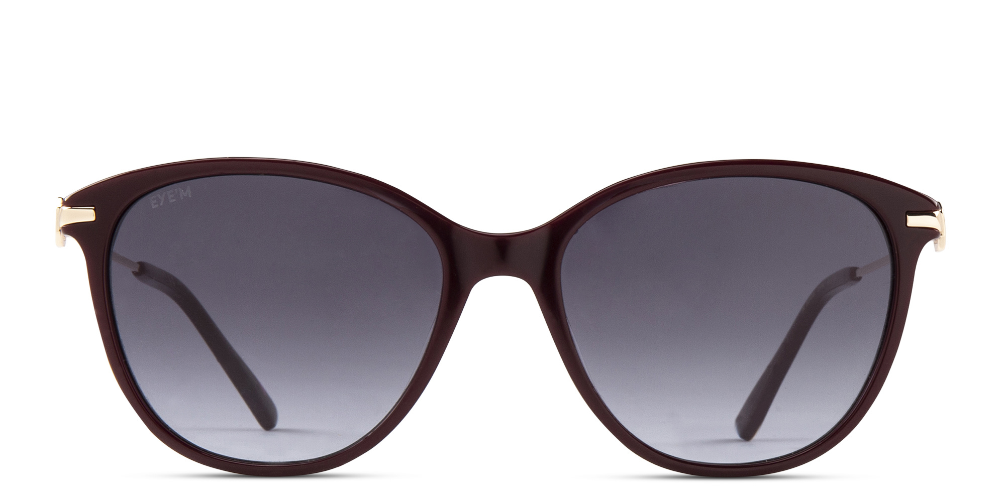 EYE'M Cat-Eye Sunglasses in Red – Product Photo 1