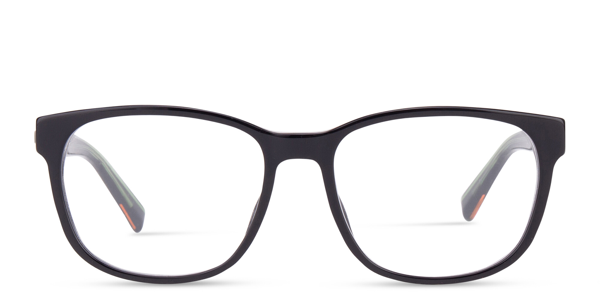 Shop EYE'M Square Eyeglasses in Black online.