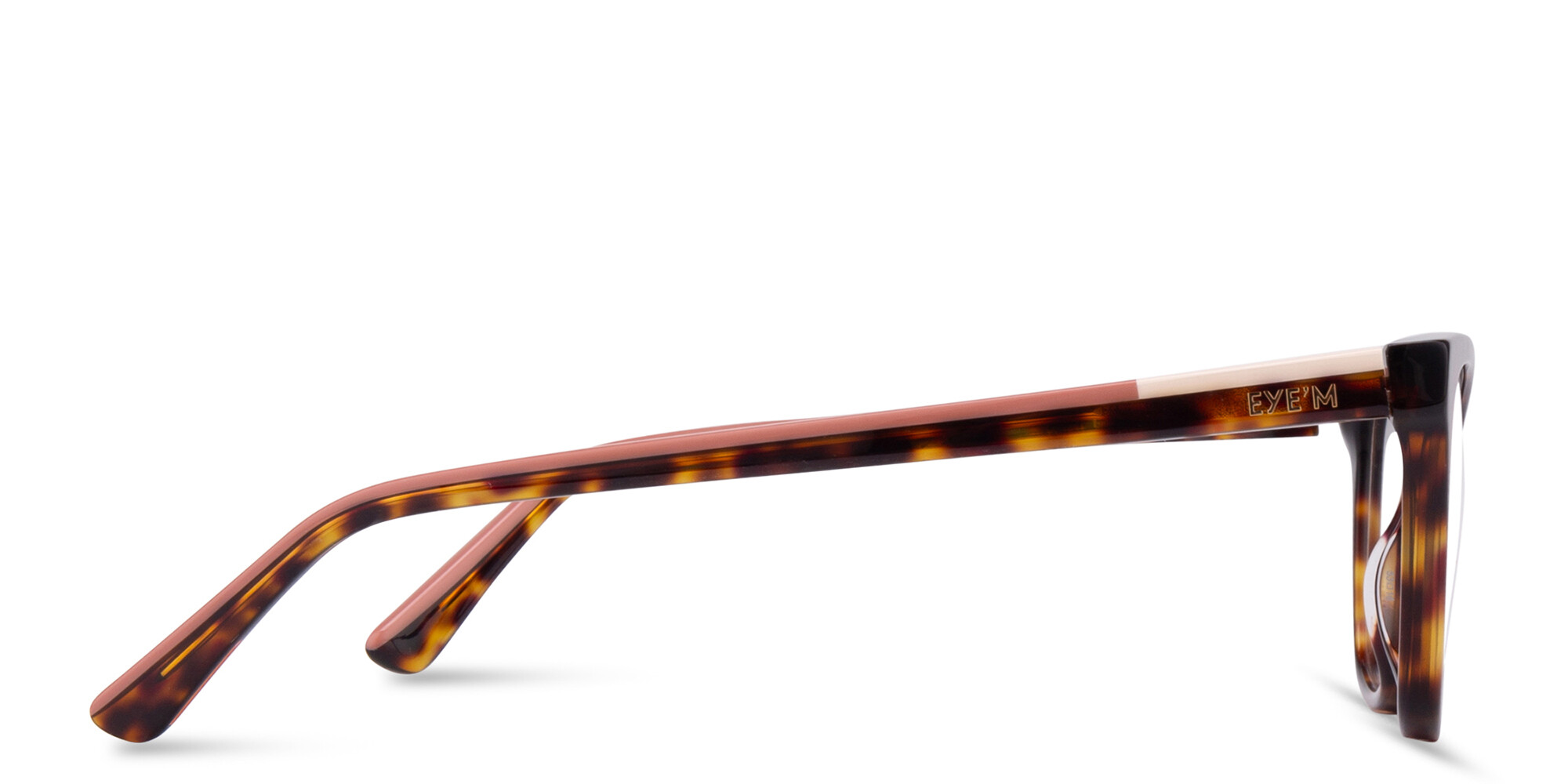 EYE'M Cat-Eye Eyeglasses in Havana – Product Photo 4