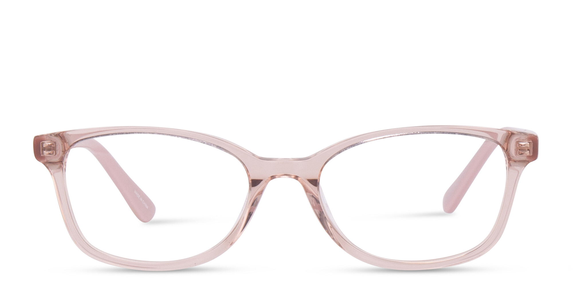 Shop EYE'M Kids Rectangle Eyeglasses in Pink online.