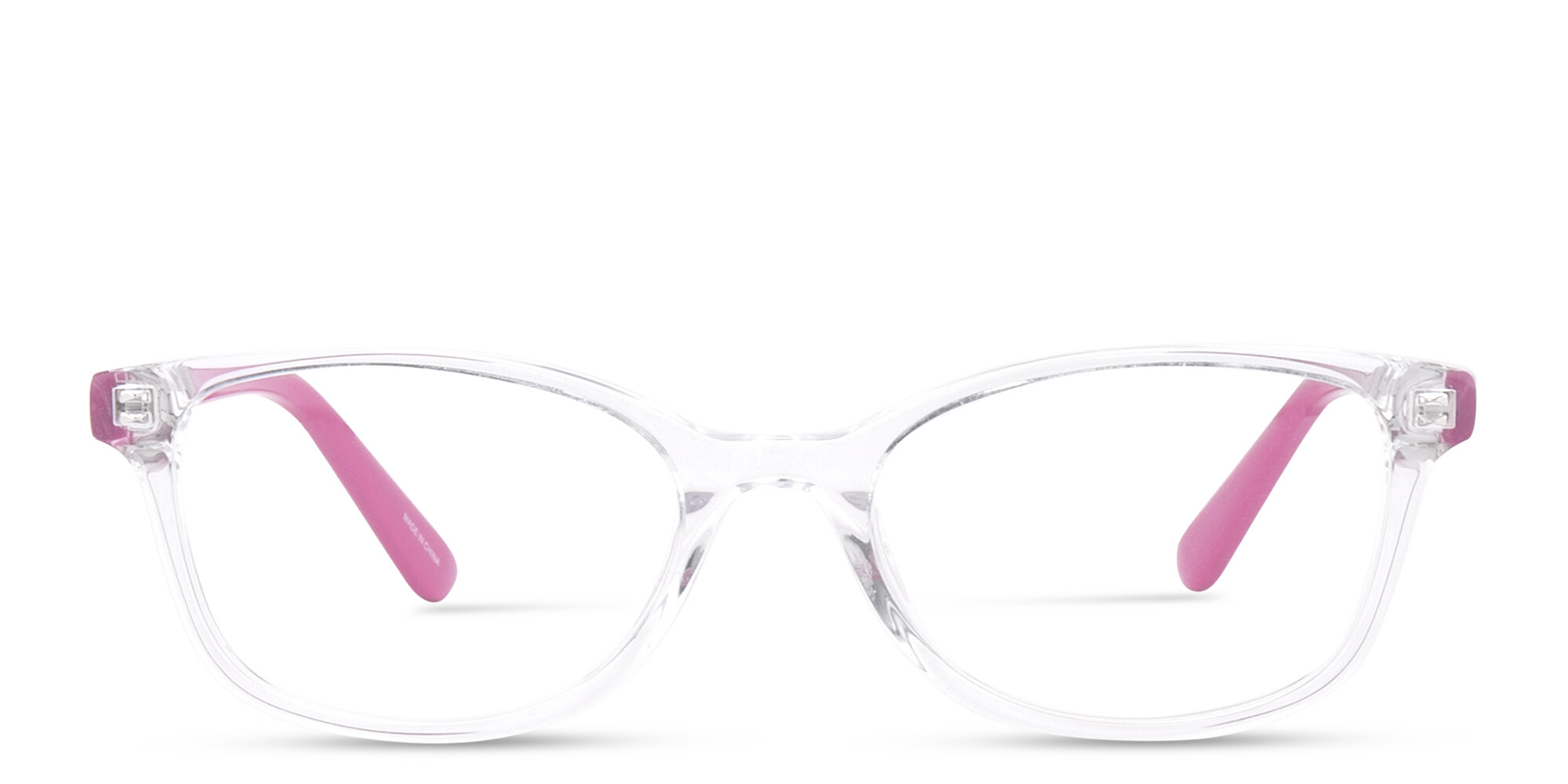 Shop EYE'M Kids Rectangle Eyeglasses in Clear online.