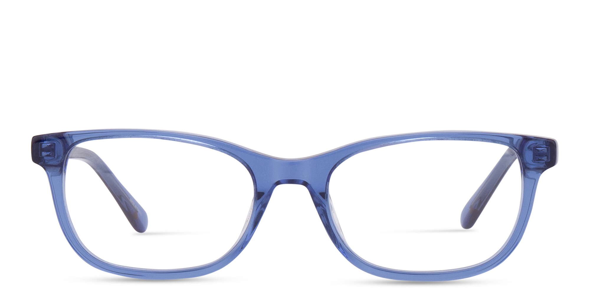 EYE'M Kids Rectangle Eyeglasses in Blue – Product Photo 1