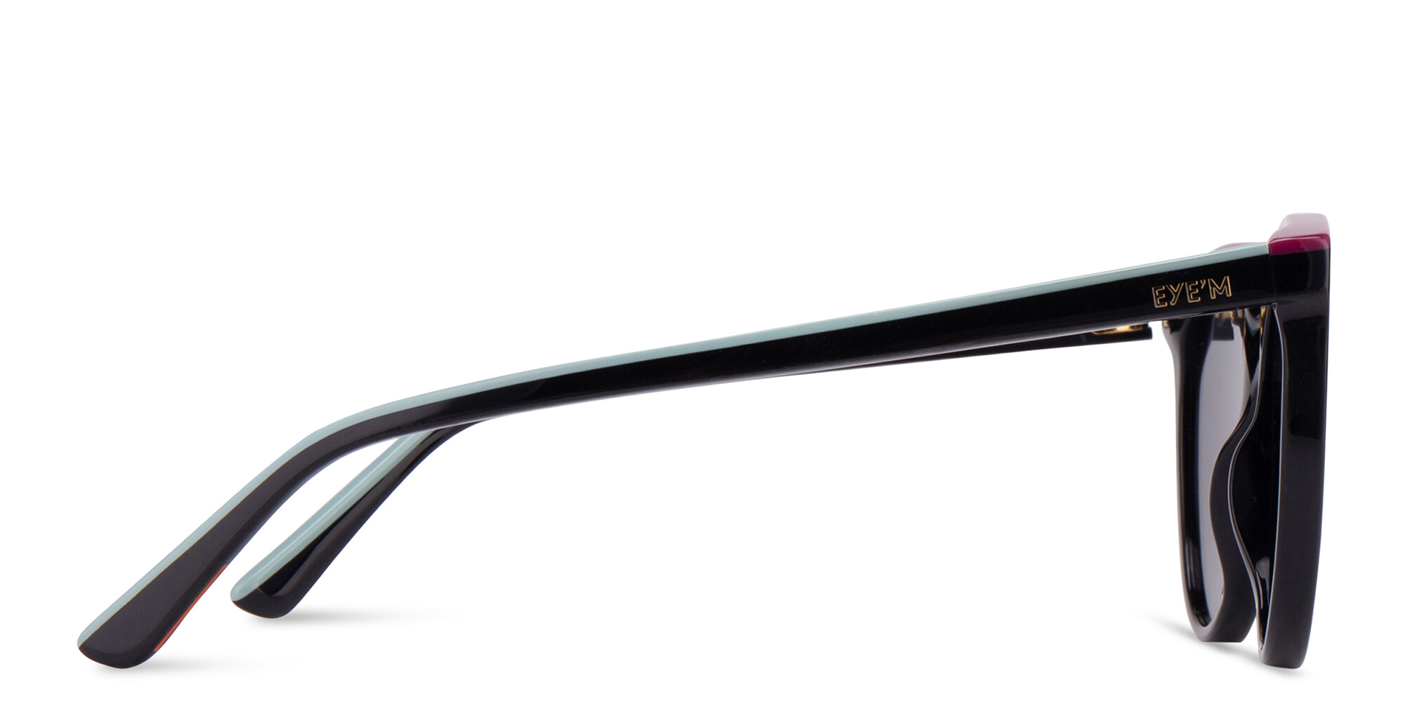 نظارات شمسية كات آي من EYE'M بلون أسود - صورة المنتج 3