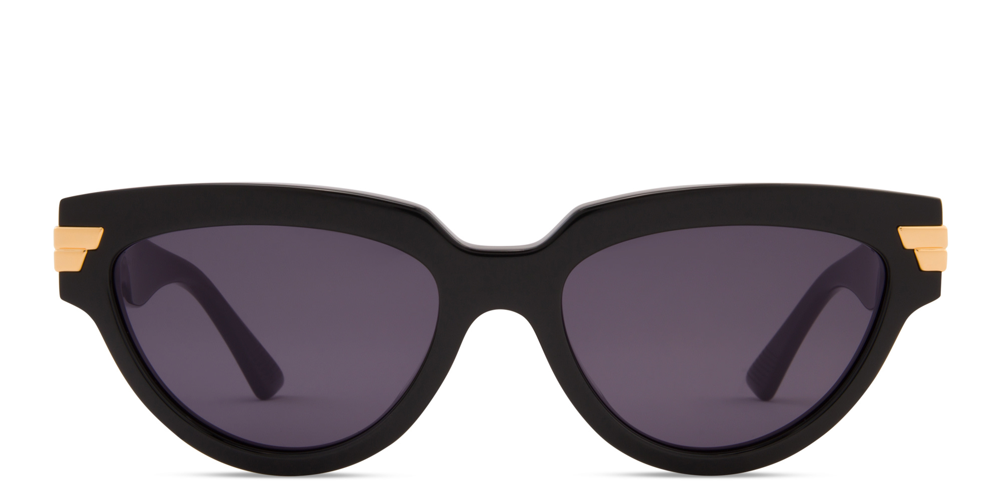 BOTTEGA VENETA Cat-Eye Sunglasses in Black – Product Photo 1