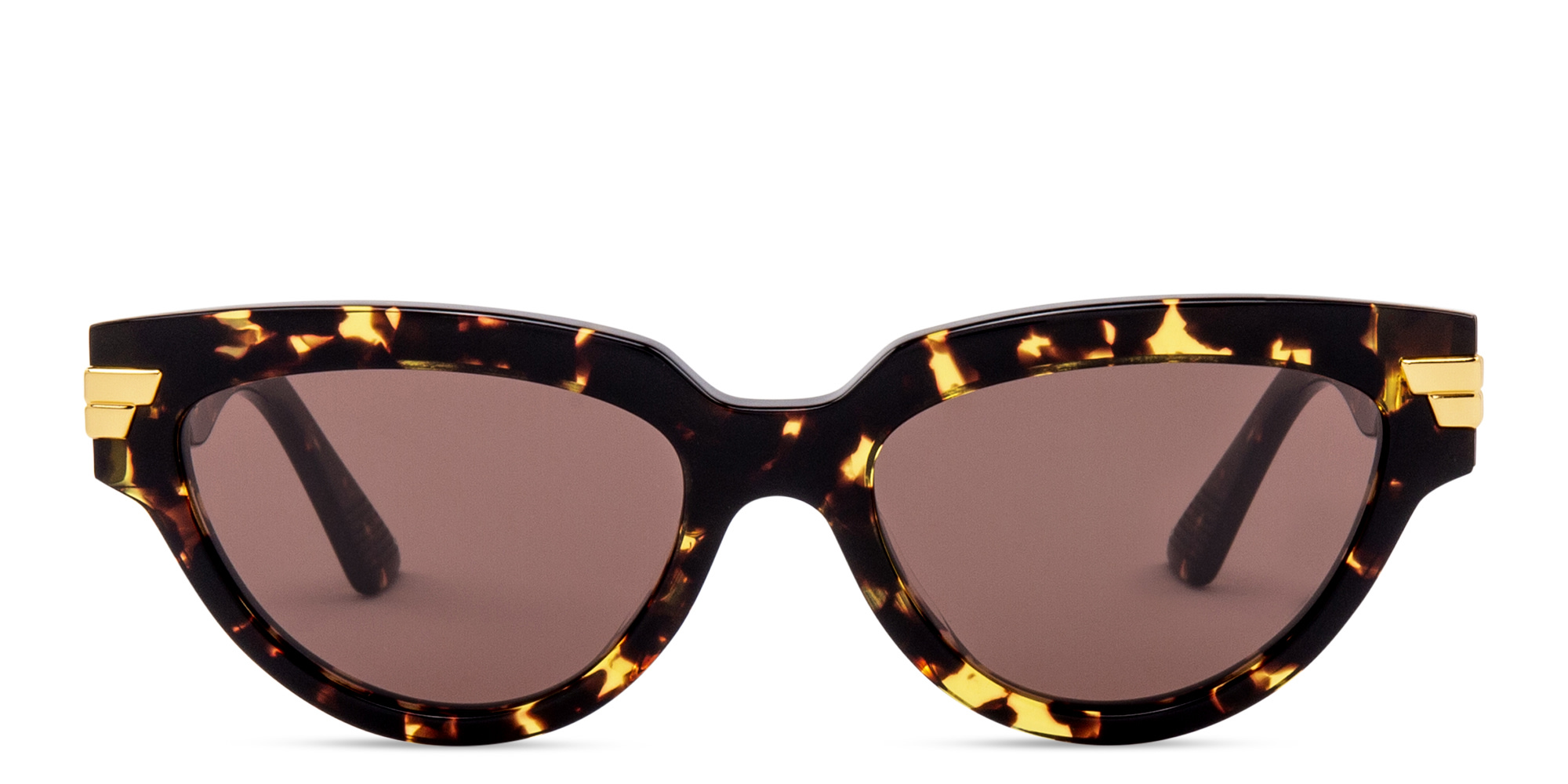 BOTTEGA VENETA Cat-Eye Sunglasses in Havana – Product Photo 1