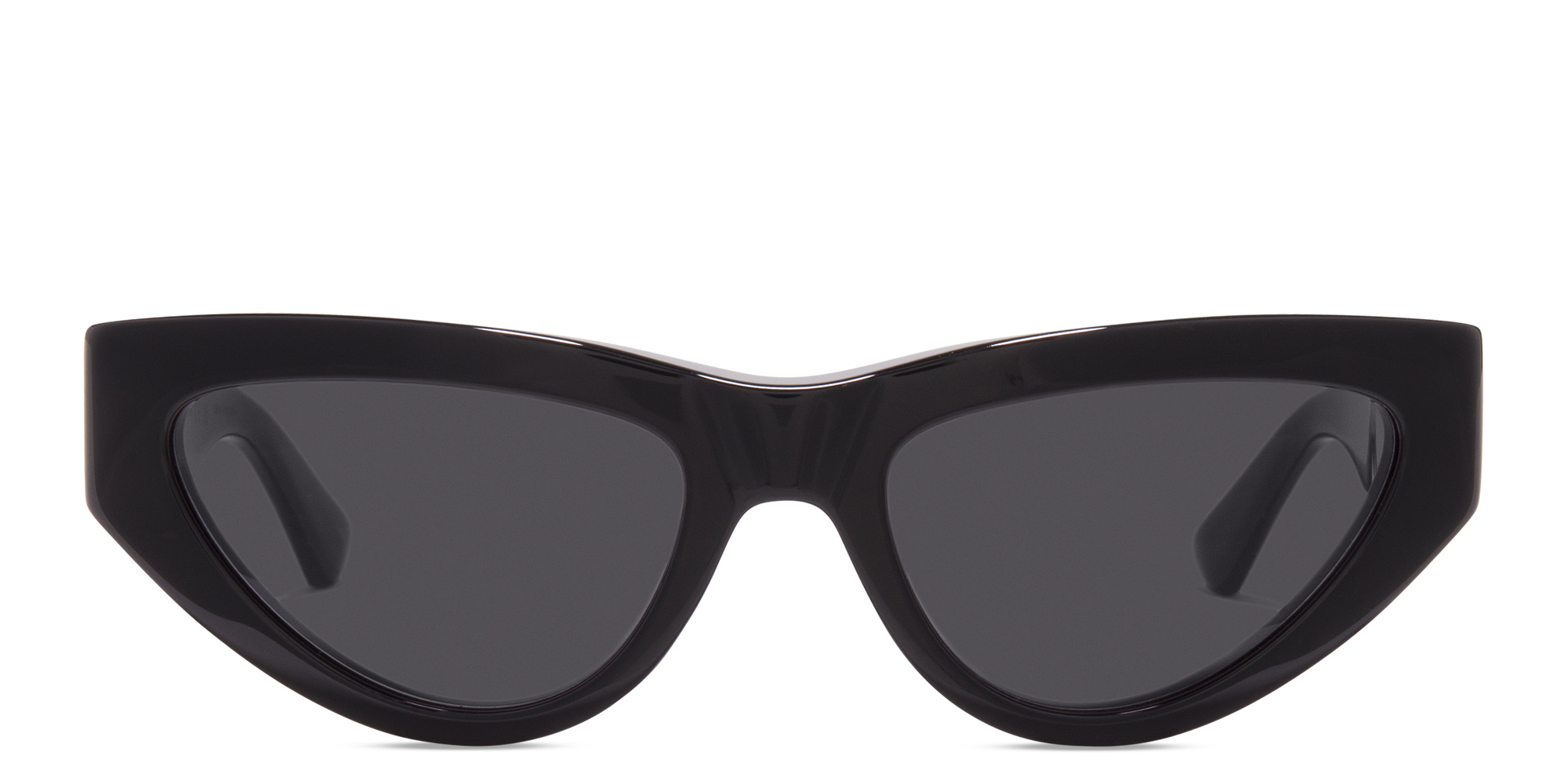 Shop BOTTEGA VENETA Cat-Eye Sunglasses in Black online.